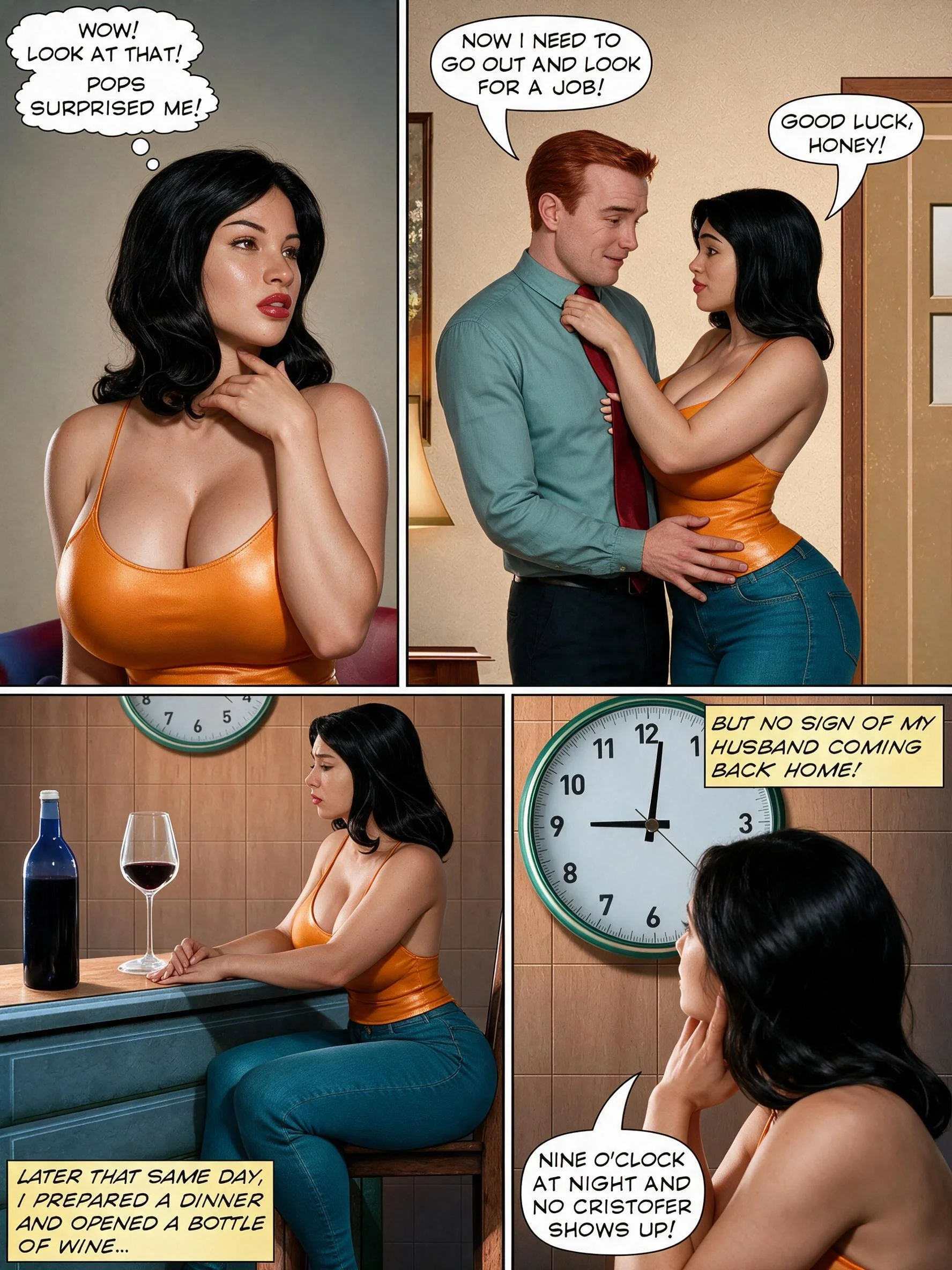 The Pervert Father in Law (AI Remastered), 2. The pervert father in law - Part 2 ( AI Gen ), page 18 of 42