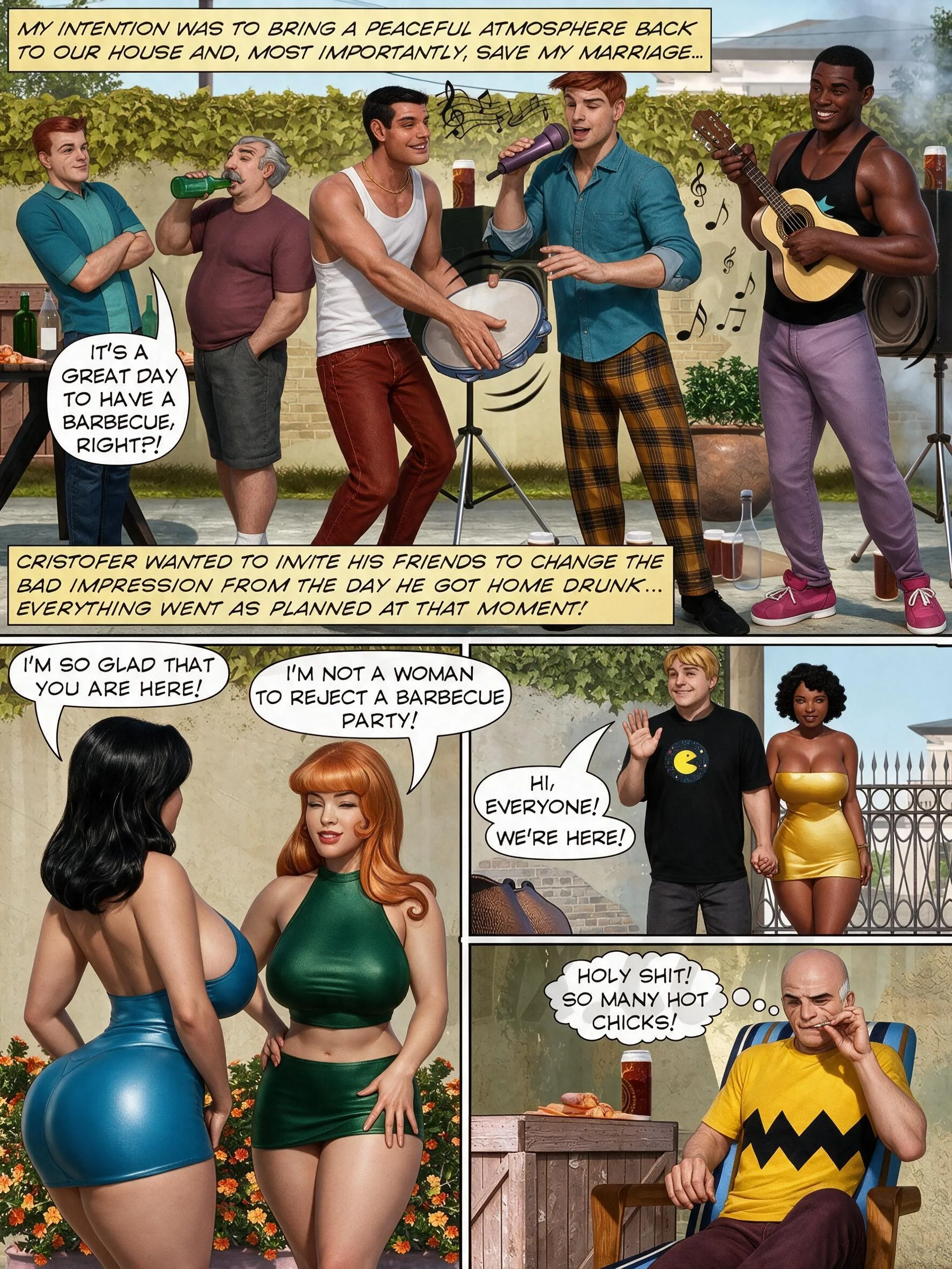 The Pervert Father in Law (AI Remastered), 2. The pervert father in law - Part 2 ( AI Gen ), page 30 of 42