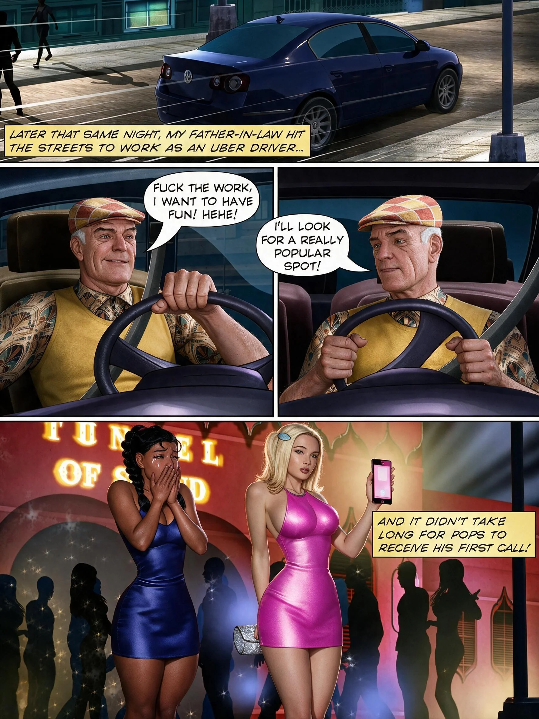 The Pervert Father in Law (AI Remastered), 2. The pervert father in law - Part 2 ( AI Gen ), page 4 of 42