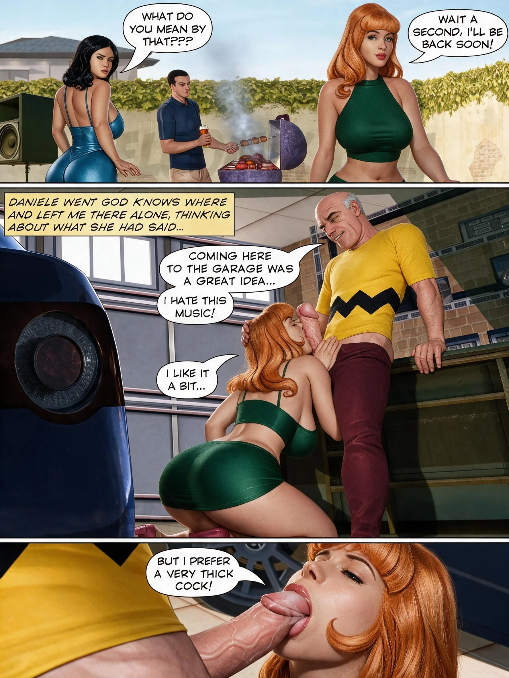 The Pervert Father in Law (AI Remastered), 2. The pervert father in law - Part 2 ( AI Gen ), page 33 of 42