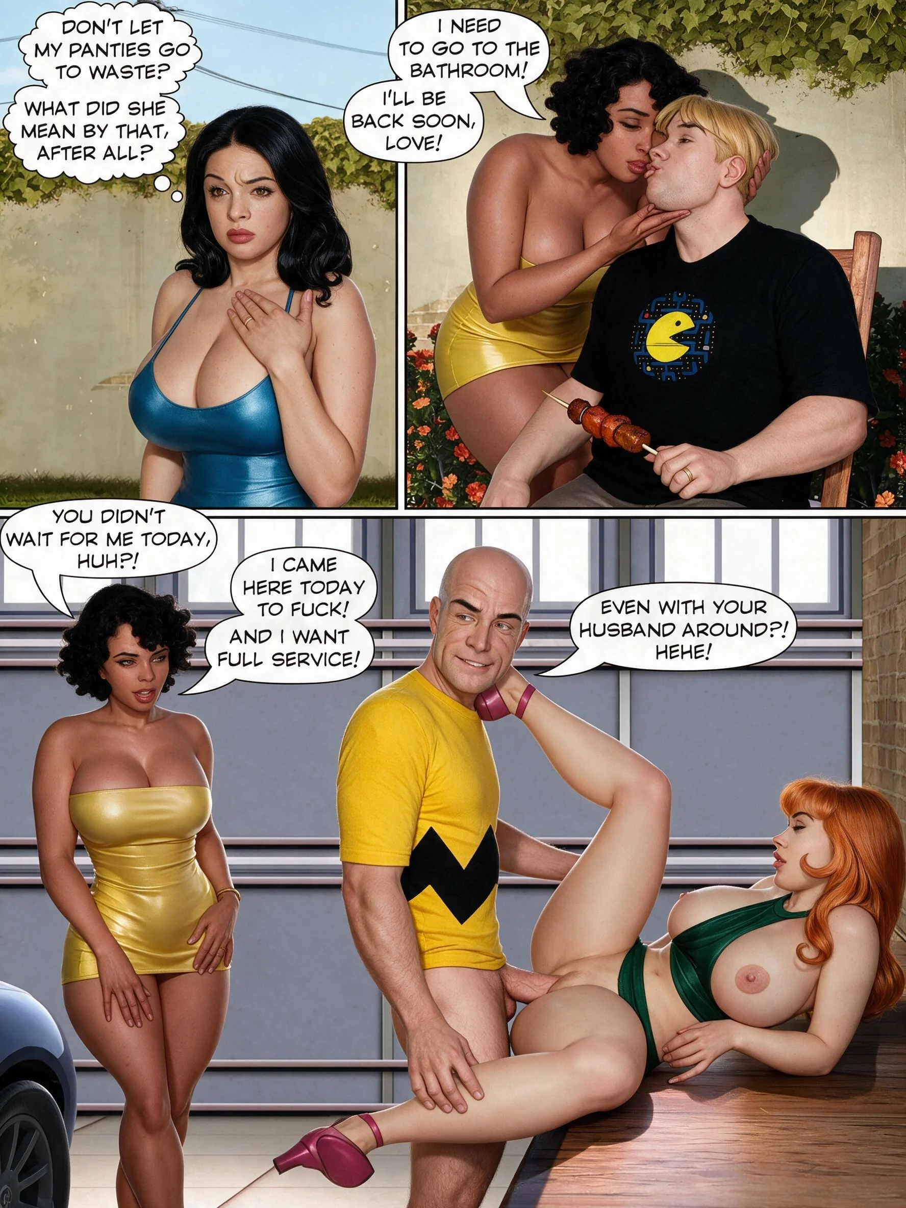 The Pervert Father in Law (AI Remastered), 2. The pervert father in law - Part 2 ( AI Gen ), page 35 of 42