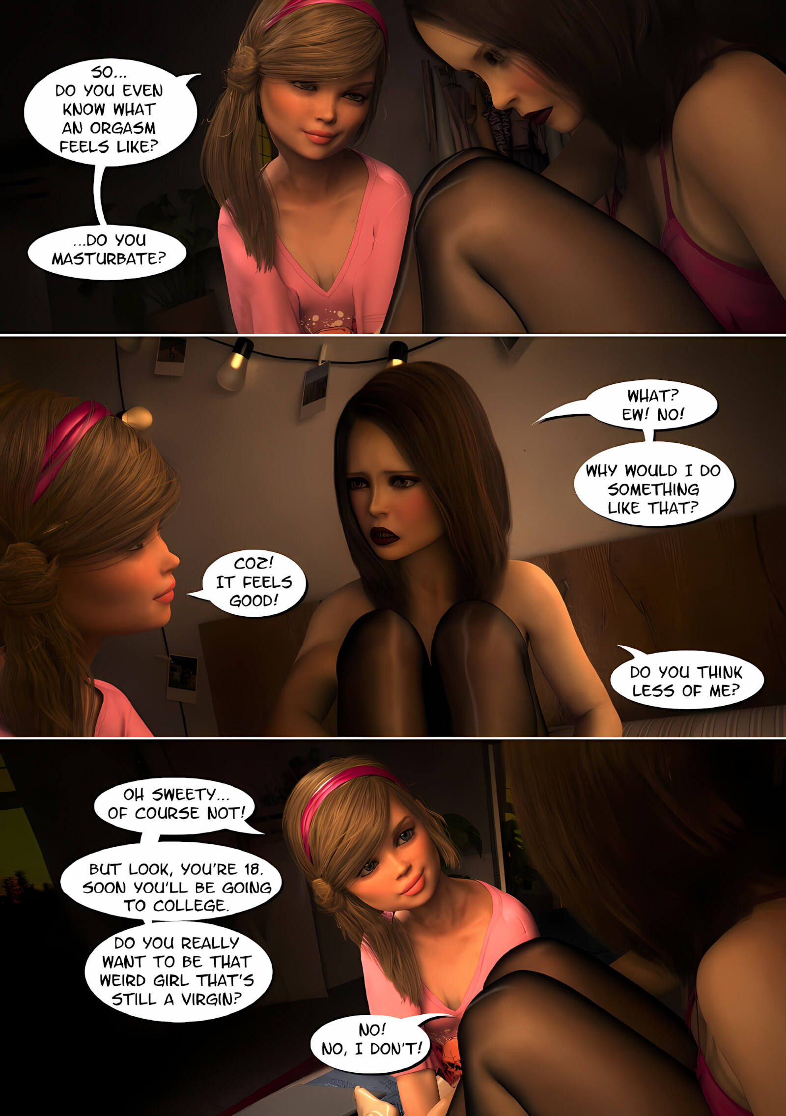 The Sleepover [NylonComics], The Sleepover, page 19 of 44