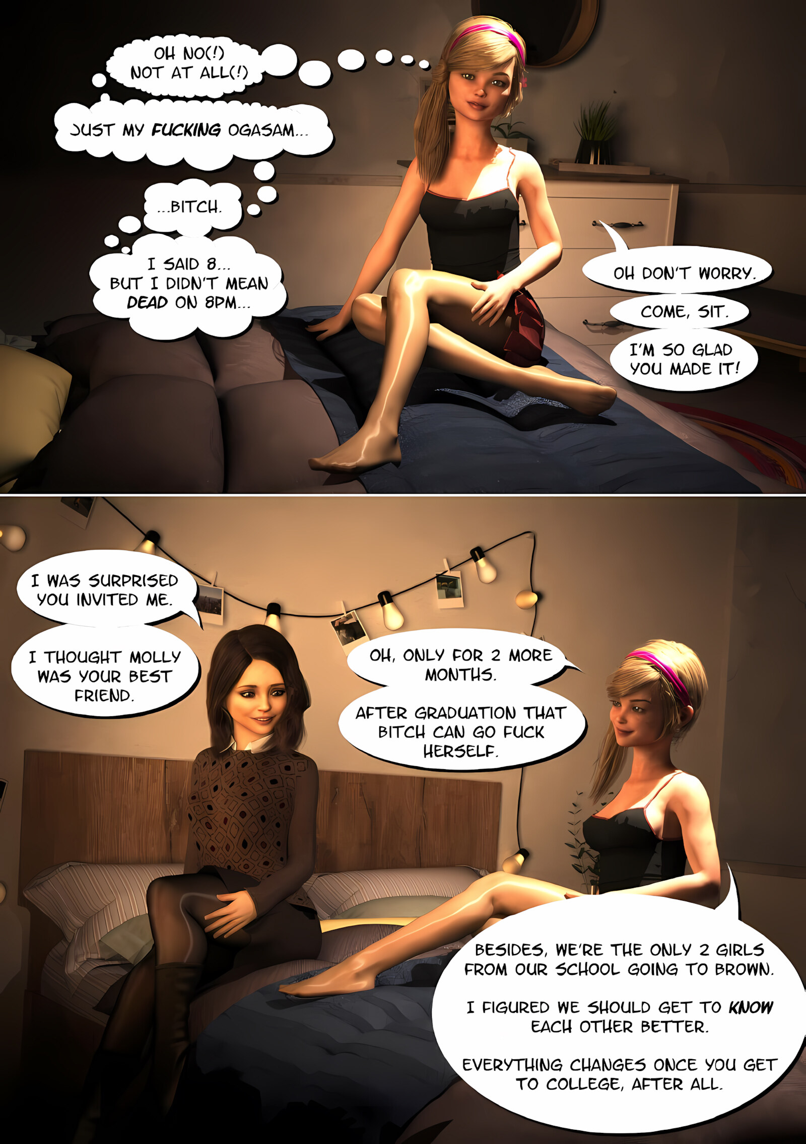 The Sleepover [NylonComics], The Sleepover, page 4 of 44