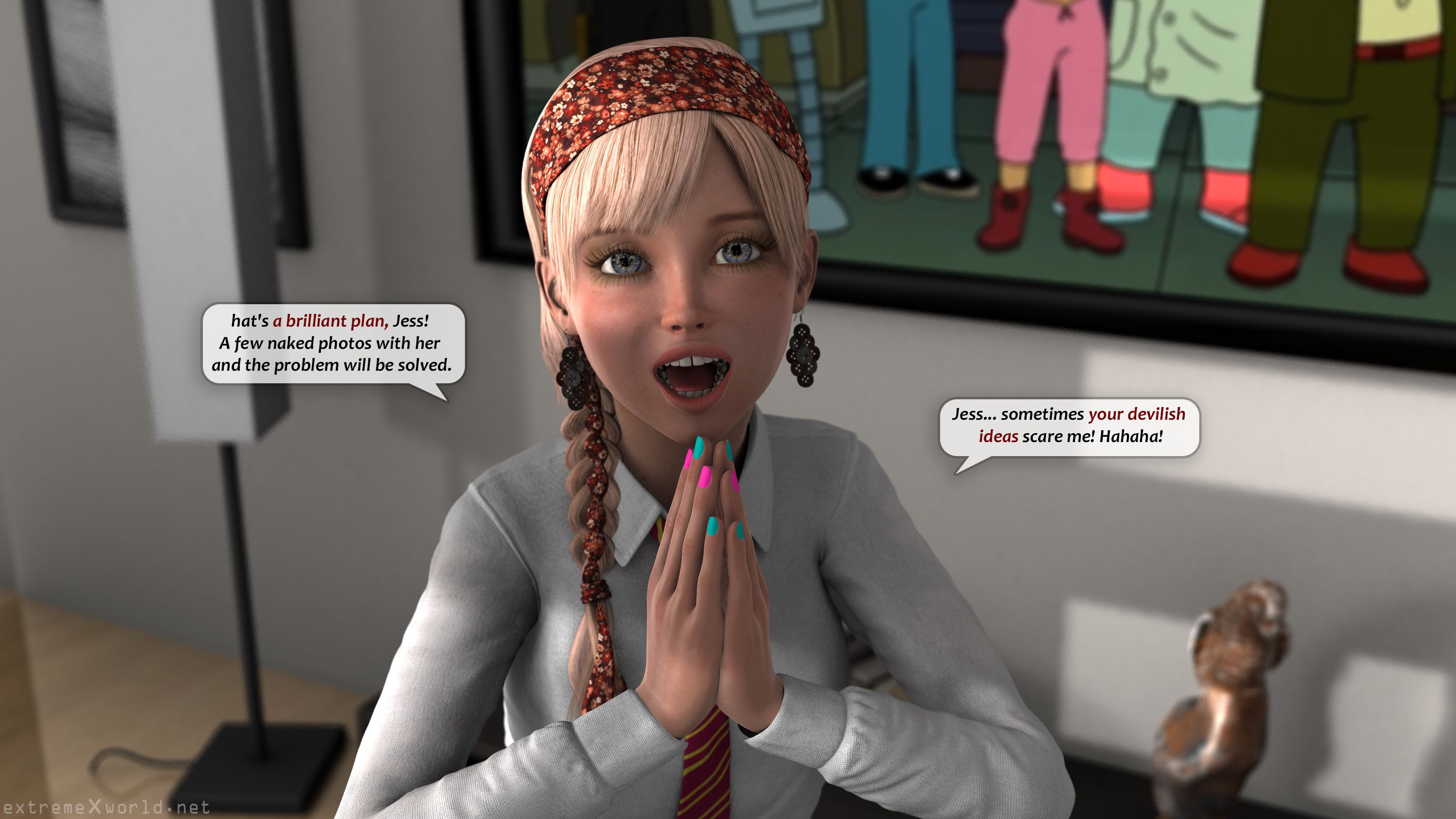 Bad Professor [ExtremeXWorld], Bad Professor, page 8 of 55
