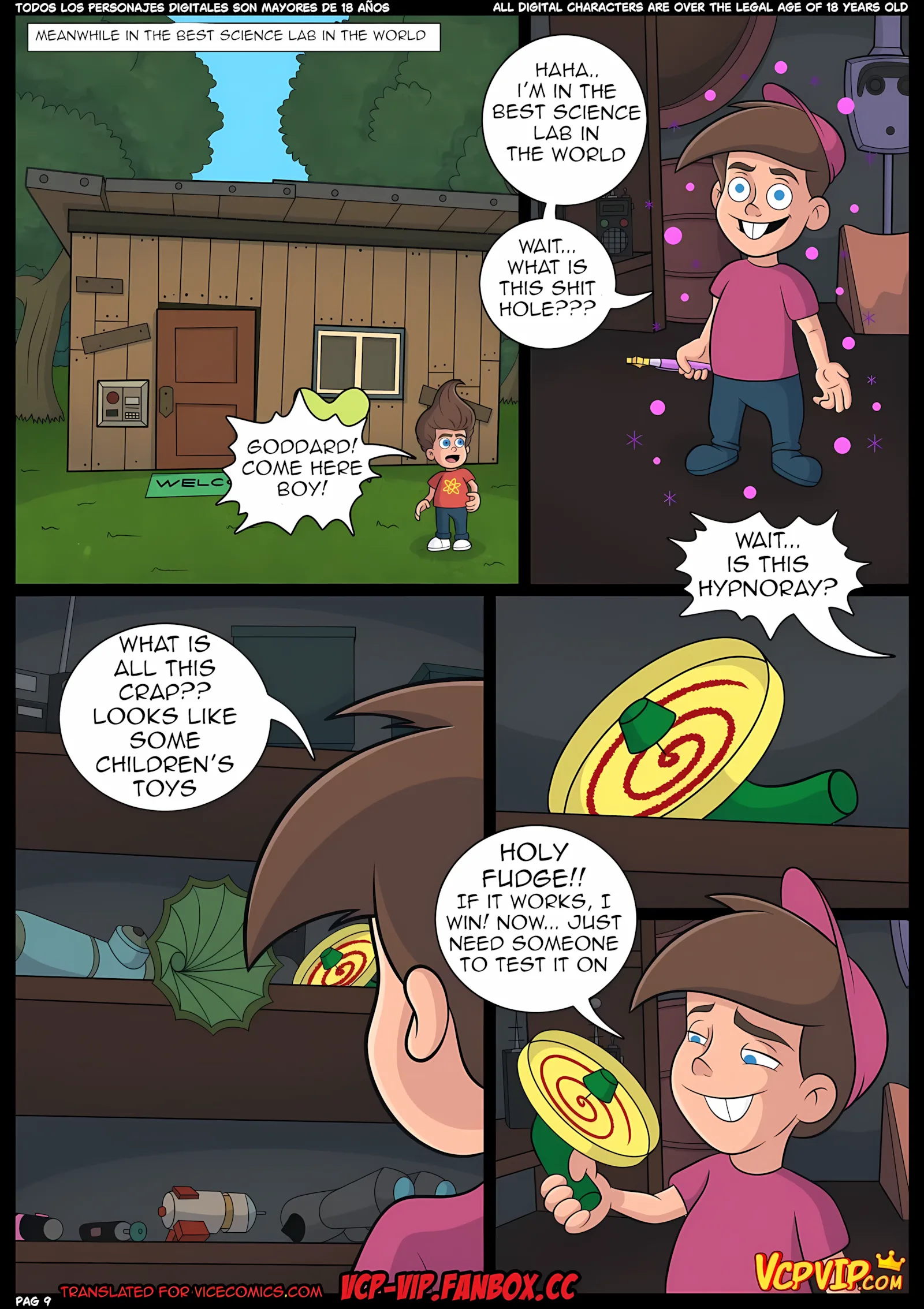 Timmy Jimmy: Sex Power Hour by Majin King, Timmy Jimmy: Sex Power Hour, page 10 of 28