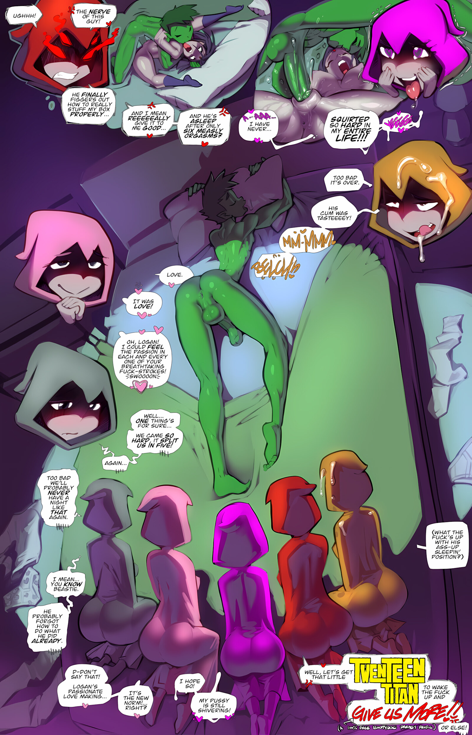Twenteen Titans [Fred Perry], 2 . Twenteen Titans - Give Us More! - Chapter 2 (Teen Titans), page 1 of 10