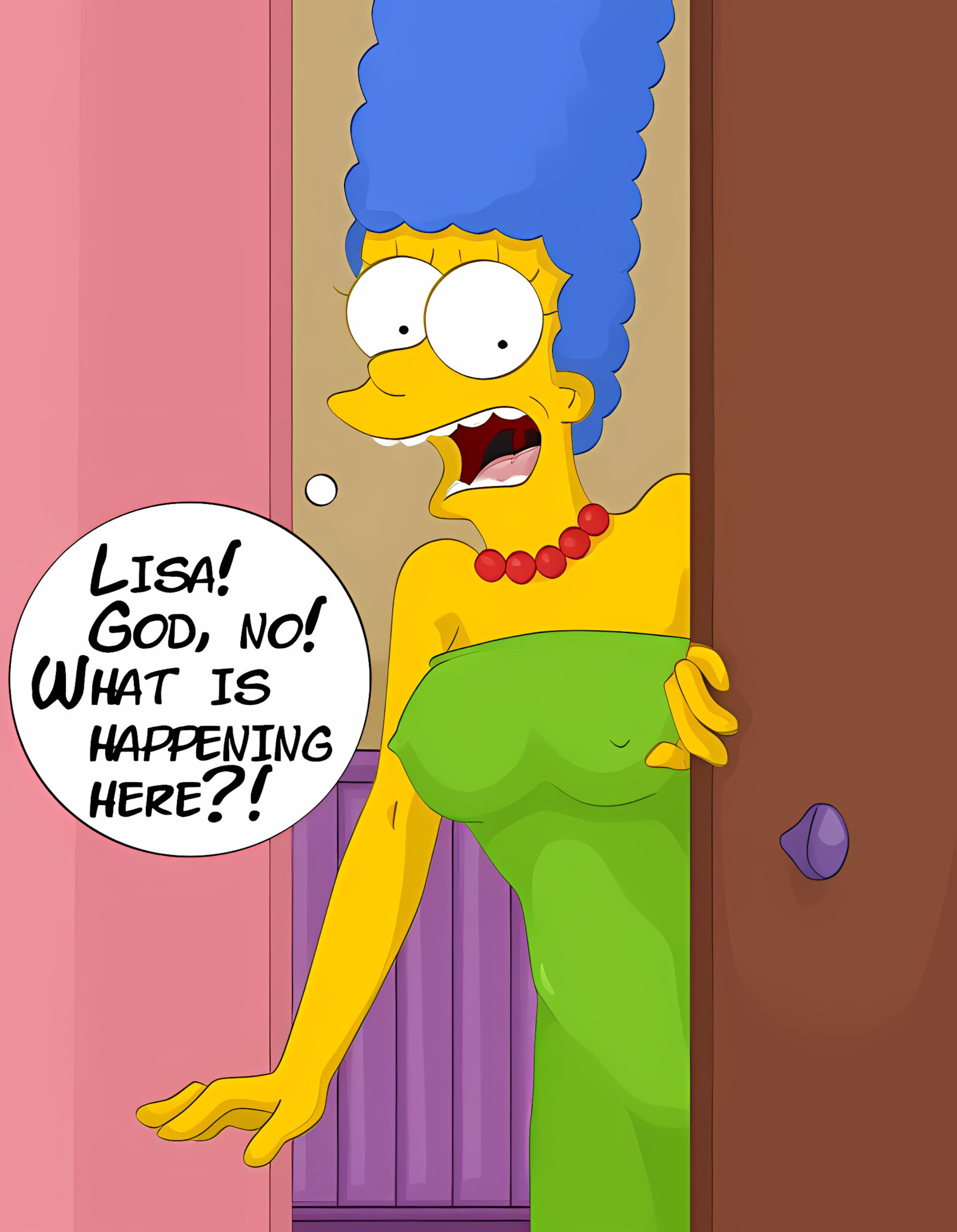 Unbidden Guest At Simpson’s House [Comics-Toons], Unbidden Guest At Simpson’s House, page 7 of 12