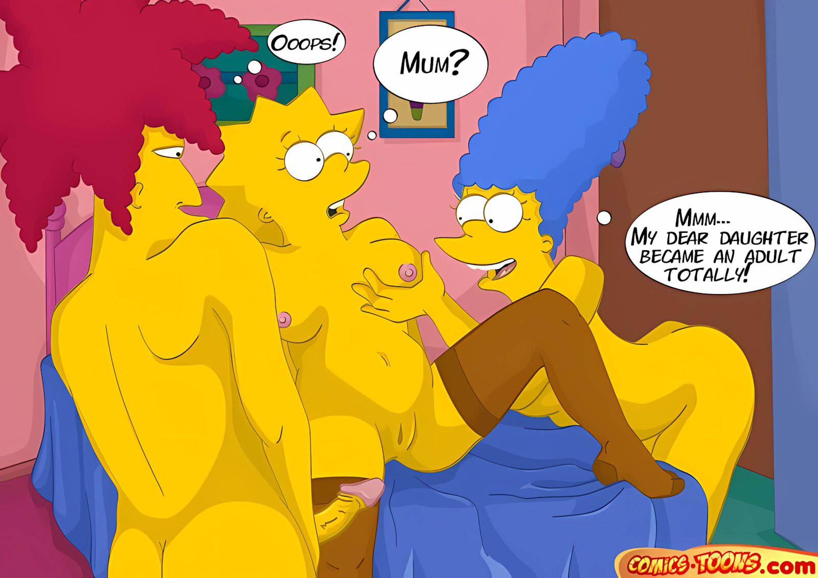 Unbidden Guest At Simpson’s House [Comics-Toons], Unbidden Guest At Simpson’s House, page 8 of 12