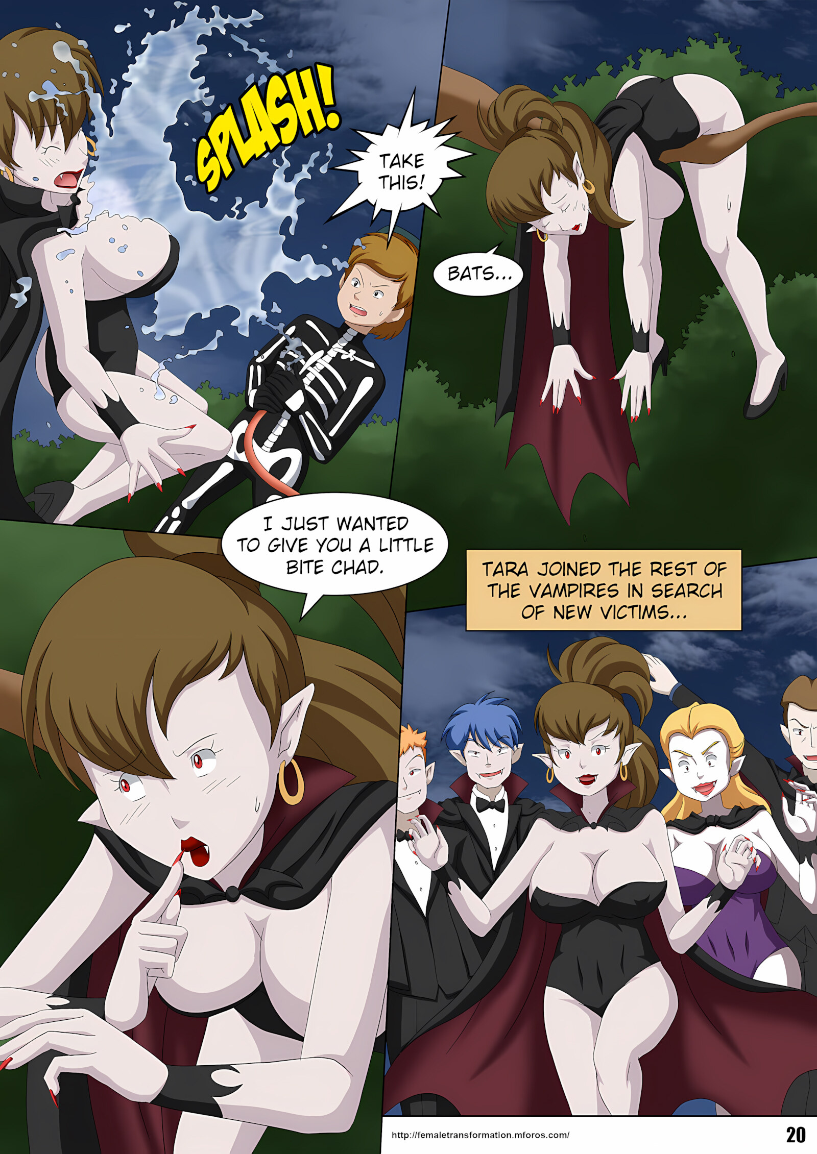 Vamp or Treat (Attack of The Killer Tomatoes) [Locofuria], Vamp or Treat (Attack of The Killer Tomatoes), page 21 of 25