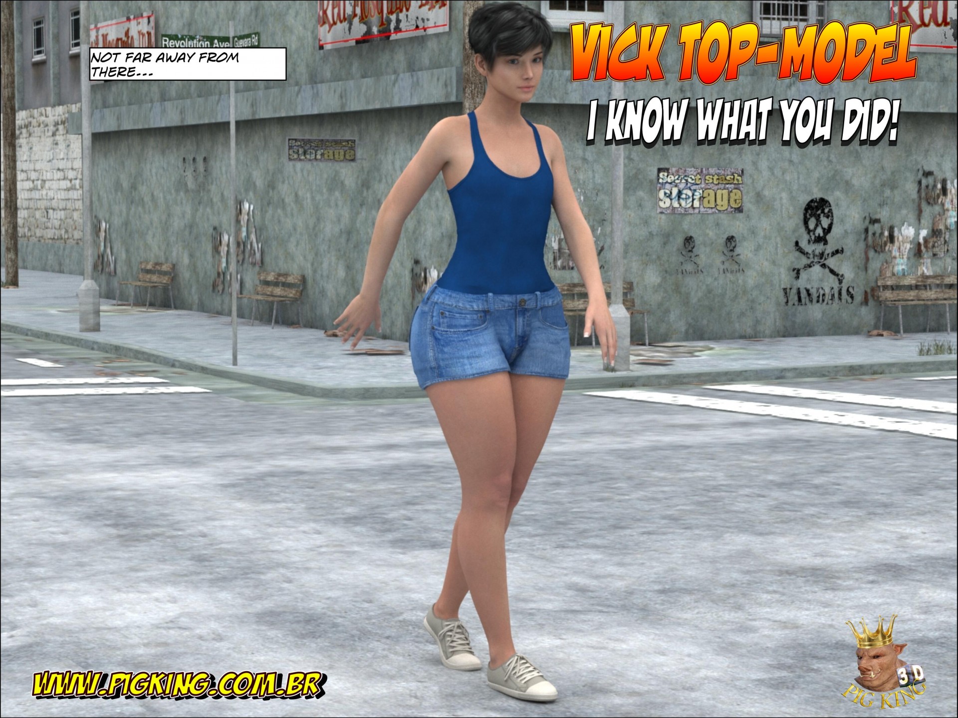 Vick – Top Model [Pig King], Vick Top Model 2, page 1 of 35