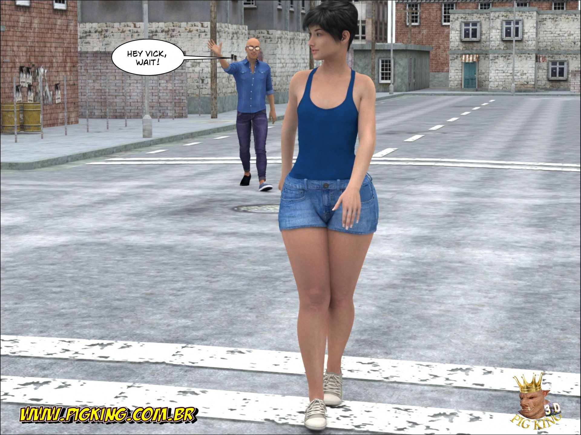 Vick – Top Model [Pig King], Vick Top Model 2, page 2 of 35