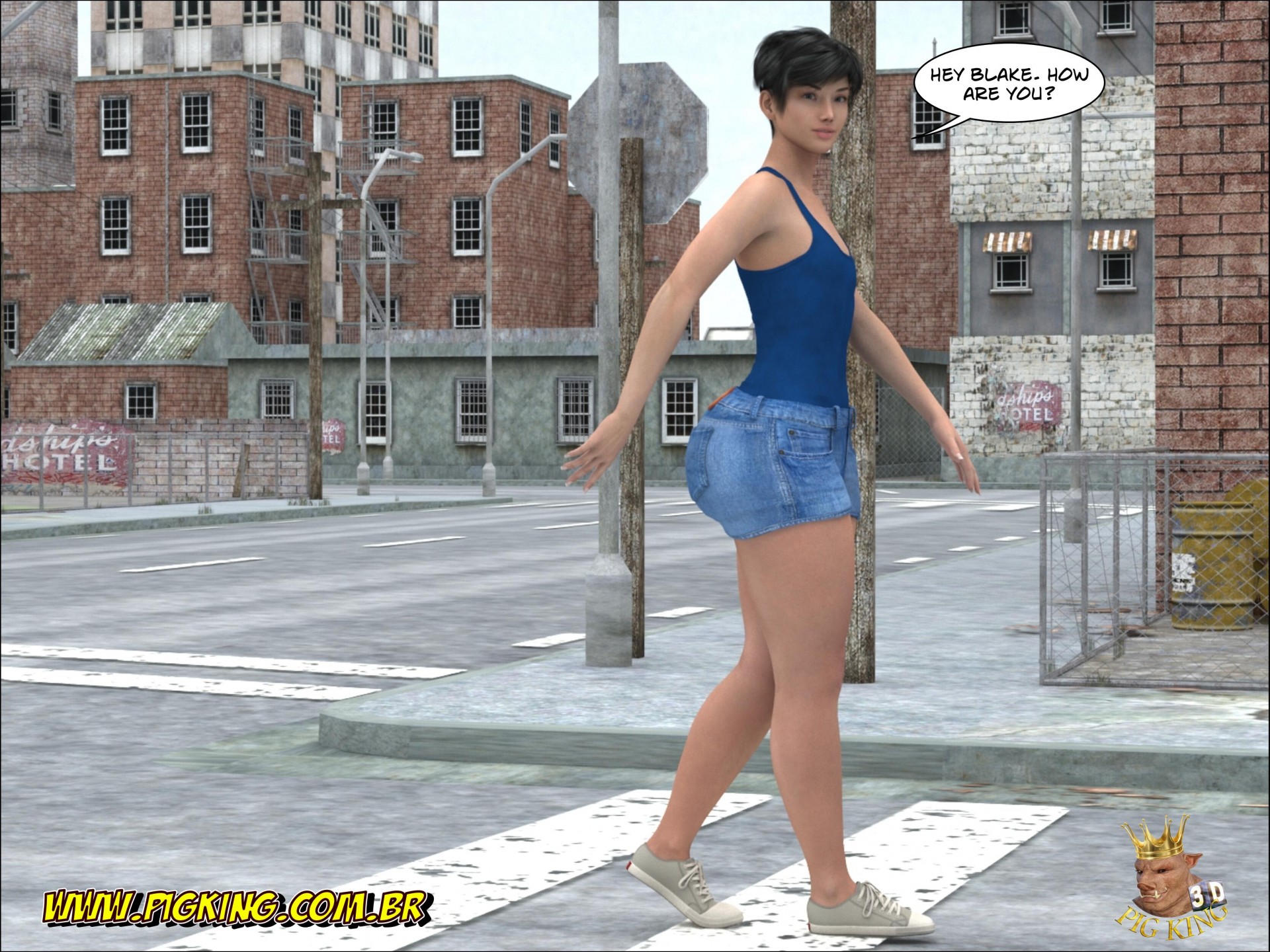 Vick – Top Model [Pig King], Vick Top Model 2, page 3 of 35