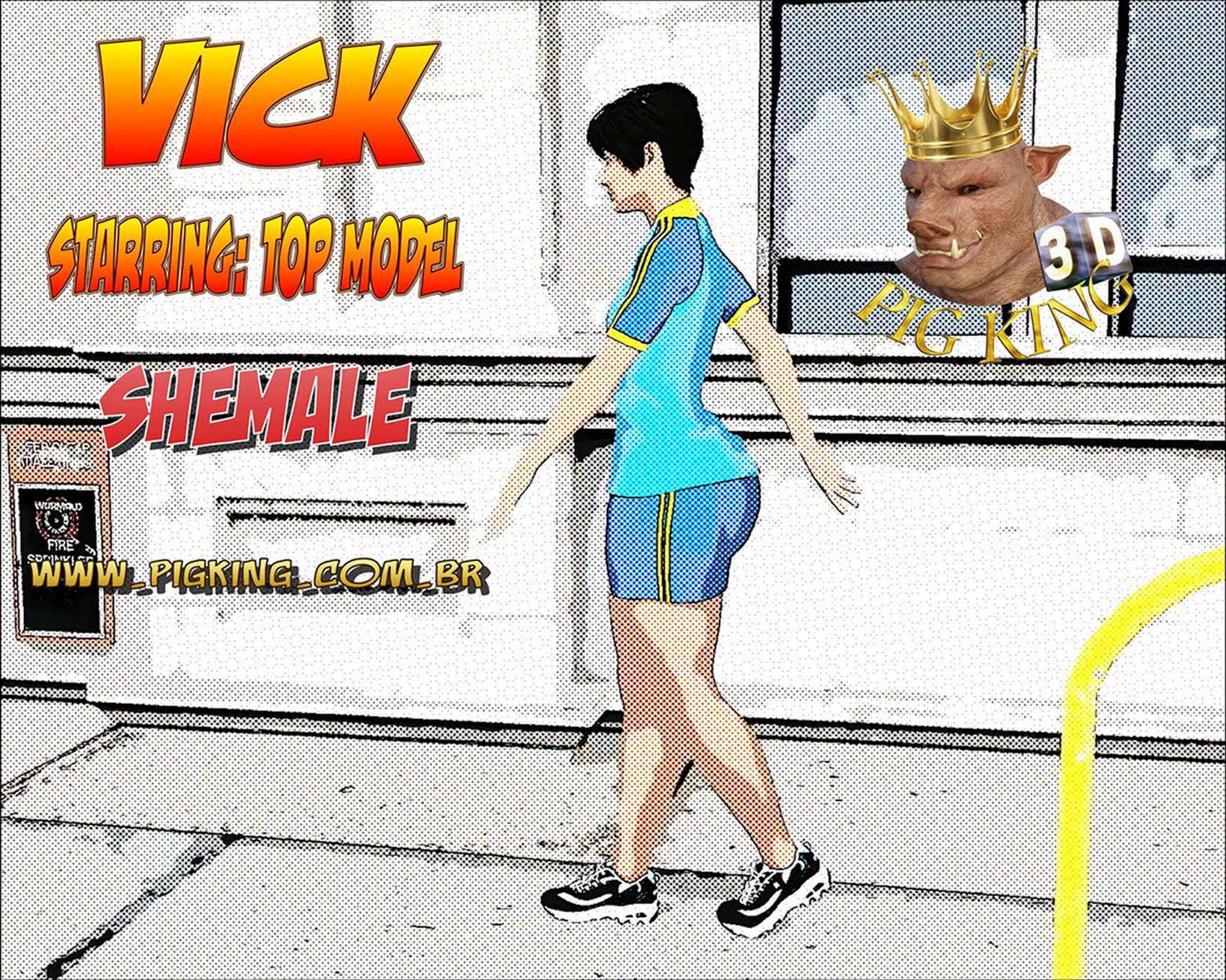 Vick – Top Model [Pig King], Vick Top Model 1, page 1 of 52