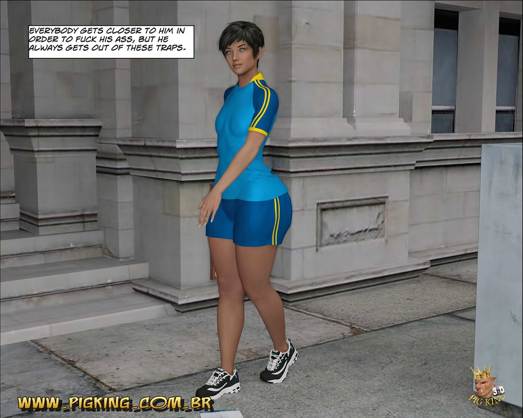 Vick – Top Model [Pig King], Vick Top Model 1, page 3 of 52