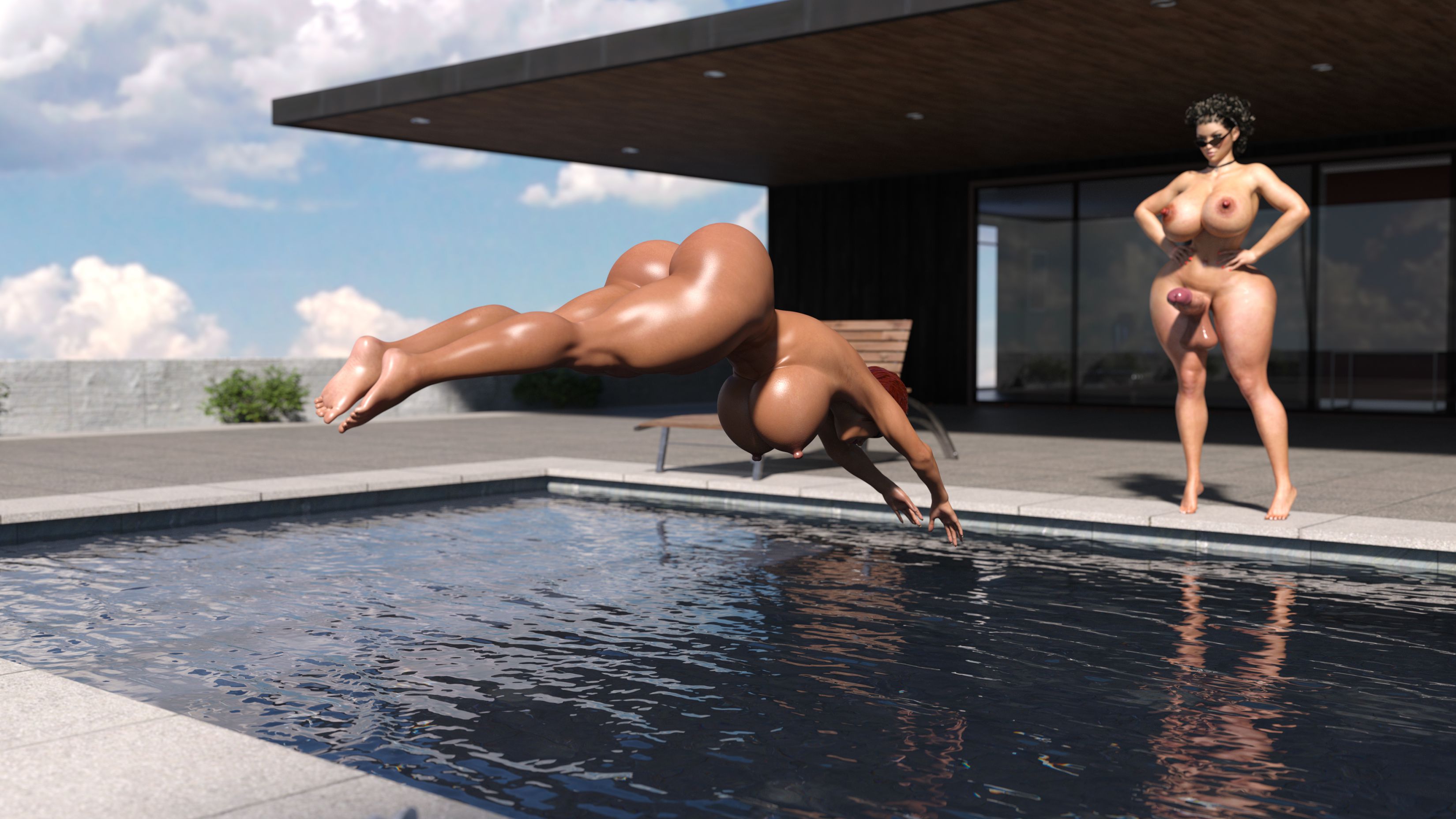 Wet Hot Futanari Summer [CJFLO], Wet Hot Futanari Summer, page 6 of 70