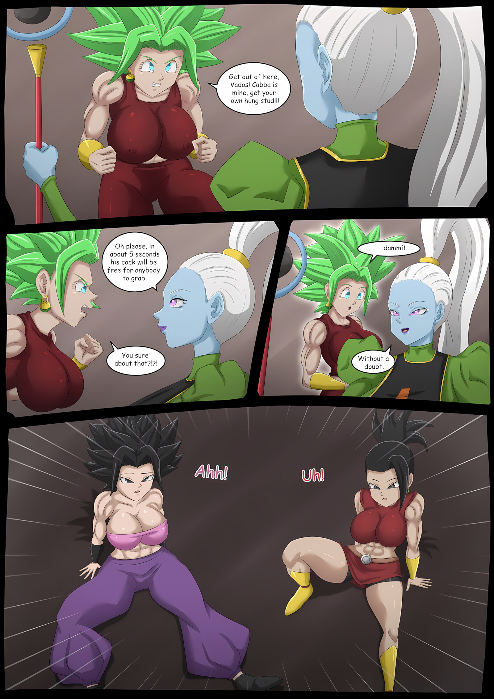 Battle Tensions [Magnificent Sexy Gals], Battle Tensions, page 17 of 19