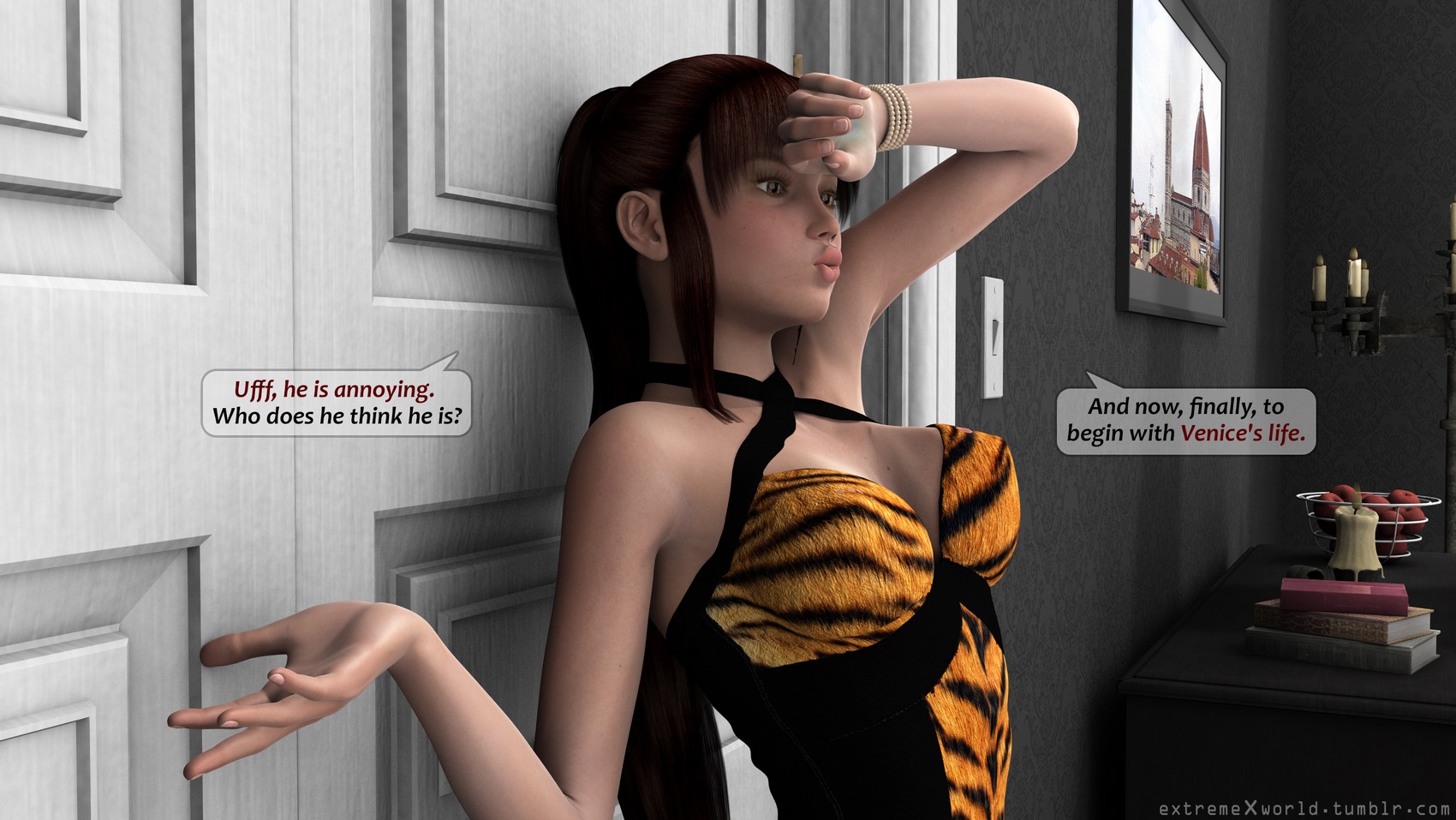 Wild Princess with Tiger [Extremexworld], Wild Princess with Tiger, page 17 of 77