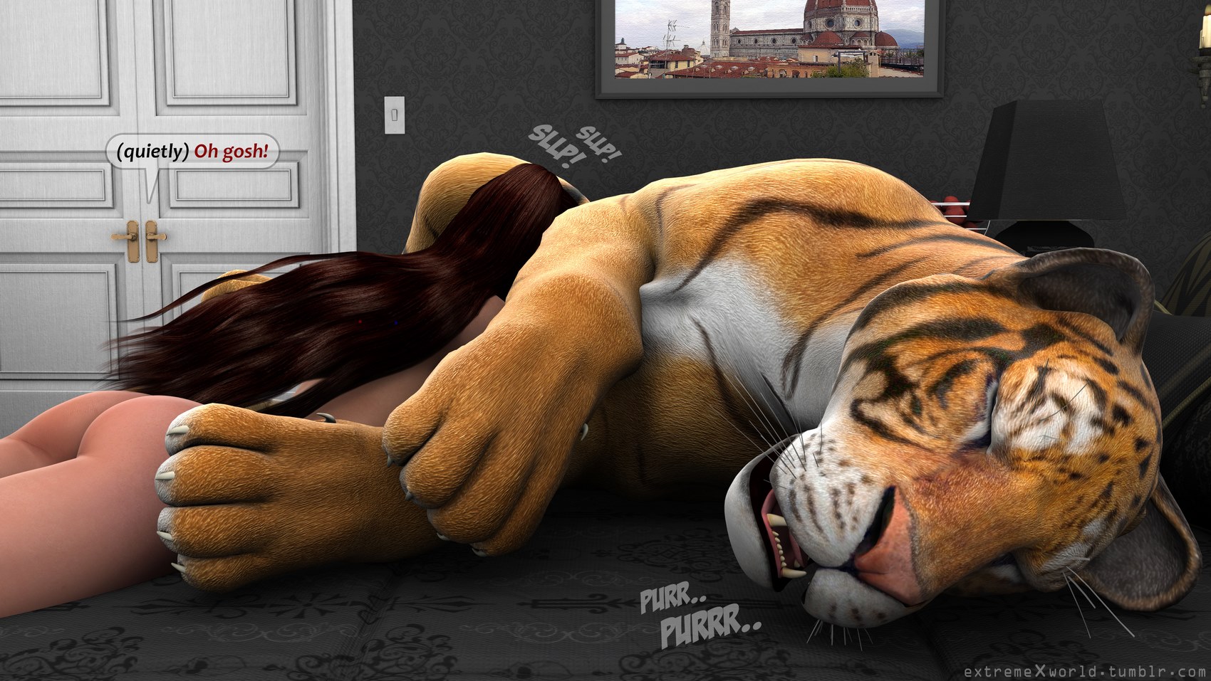 Wild Princess with Tiger [Extremexworld], Wild Princess with Tiger, page 36 of 77