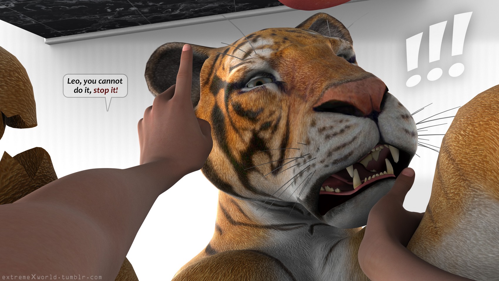 Wild Princess with Tiger [Extremexworld], Wild Princess with Tiger, page 49 of 77