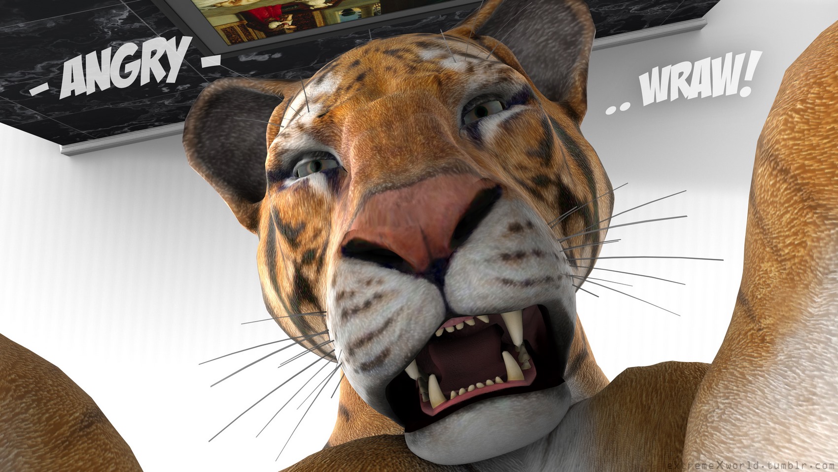 Wild Princess with Tiger [Extremexworld], Wild Princess with Tiger, page 51 of 77