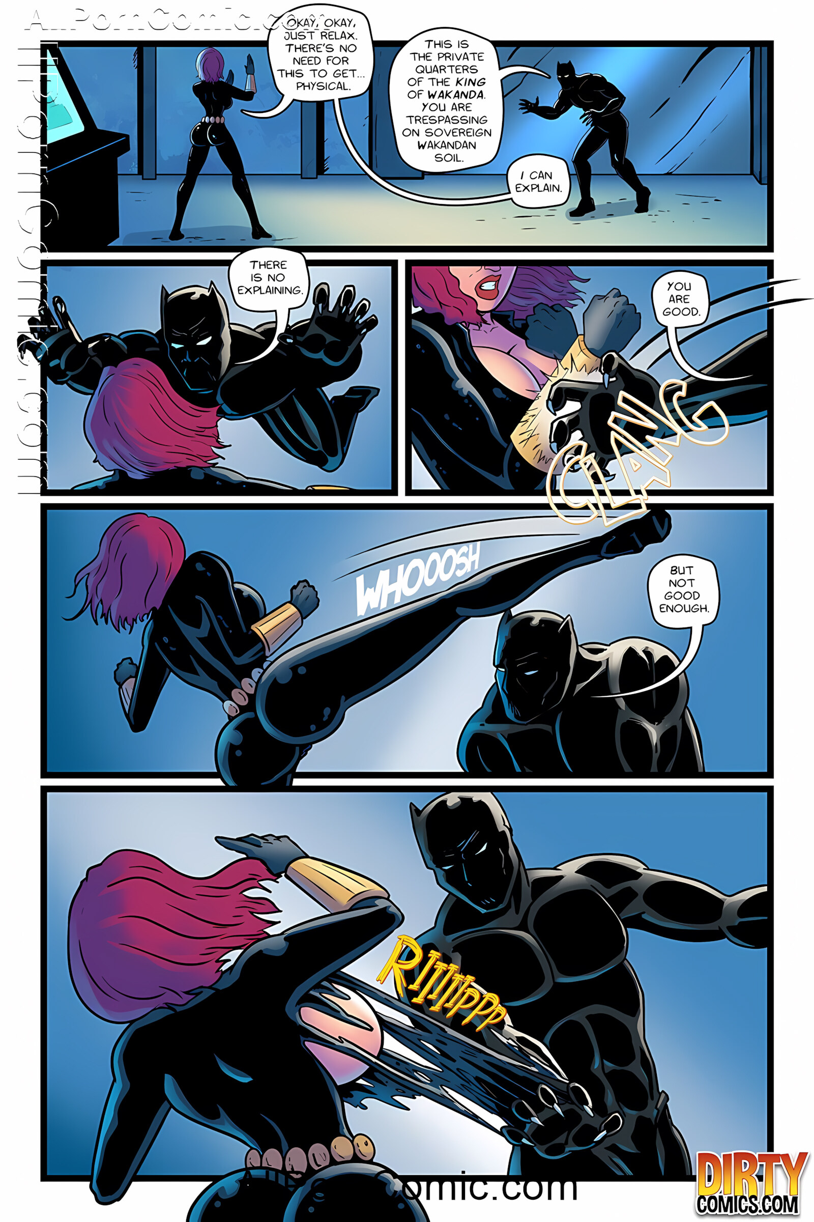 XXX Avengers [Dirty Comics], XXX Avengers 2, page 5 of 11
