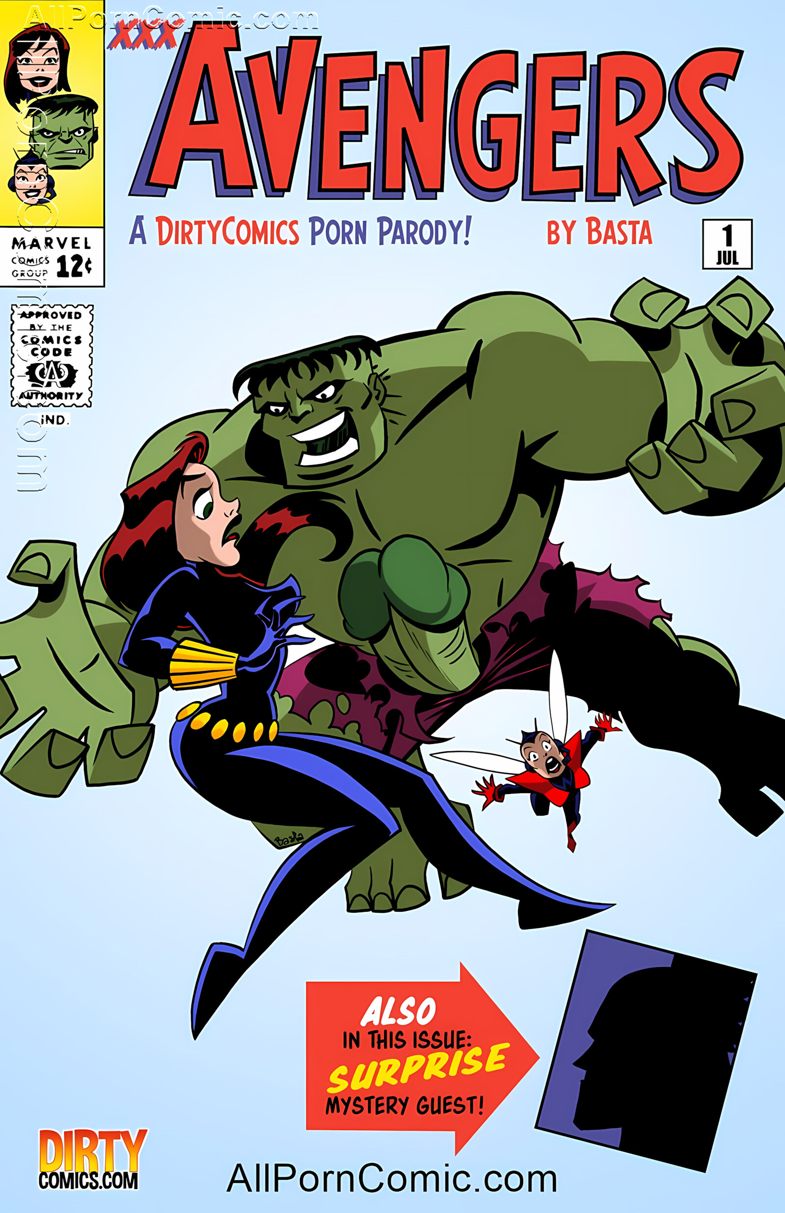 XXX Avengers [Dirty Comics], XXX Avengers 1, page 1 of 11
