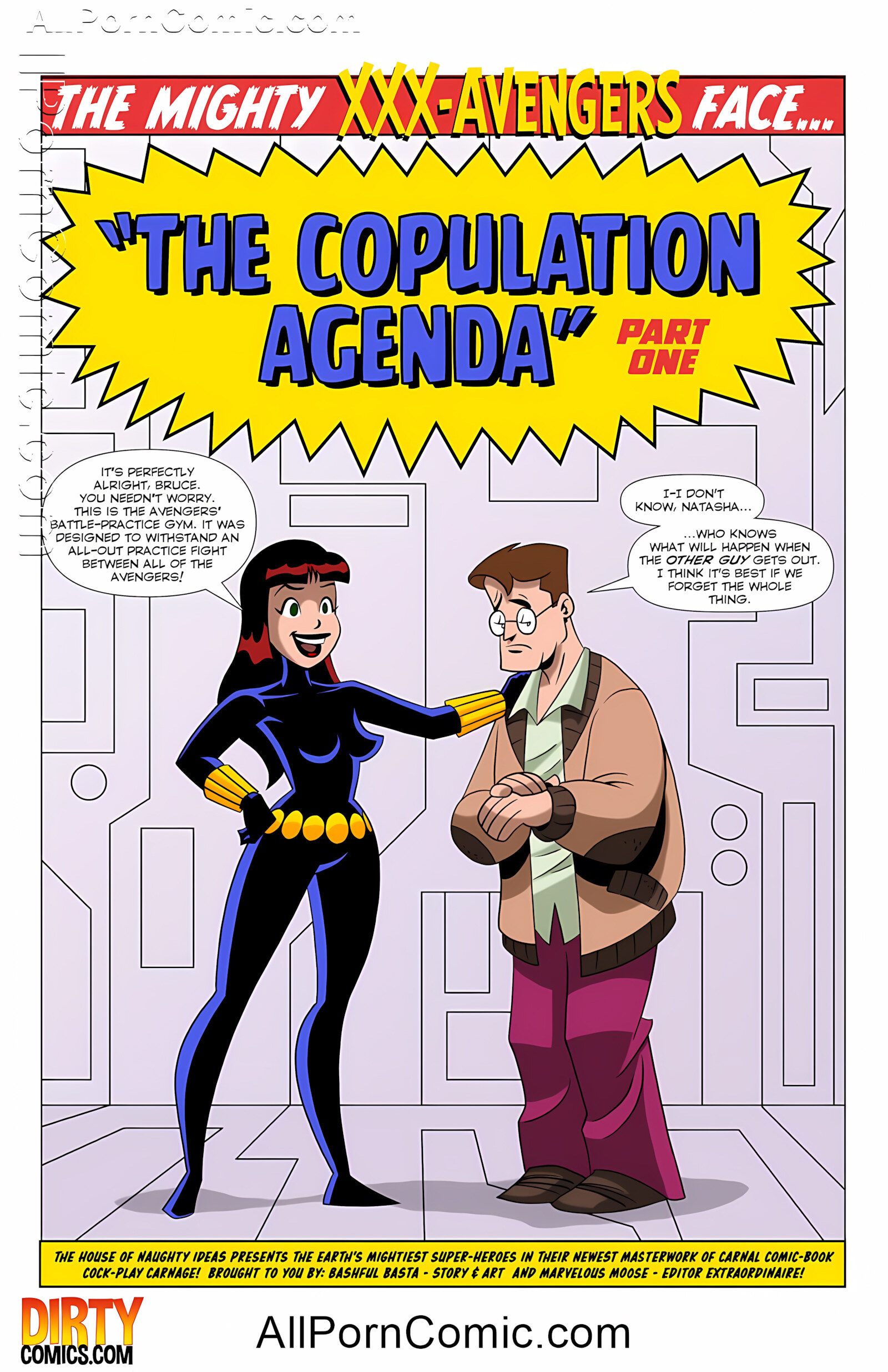 XXX Avengers [Dirty Comics], XXX Avengers 1, page 2 of 11