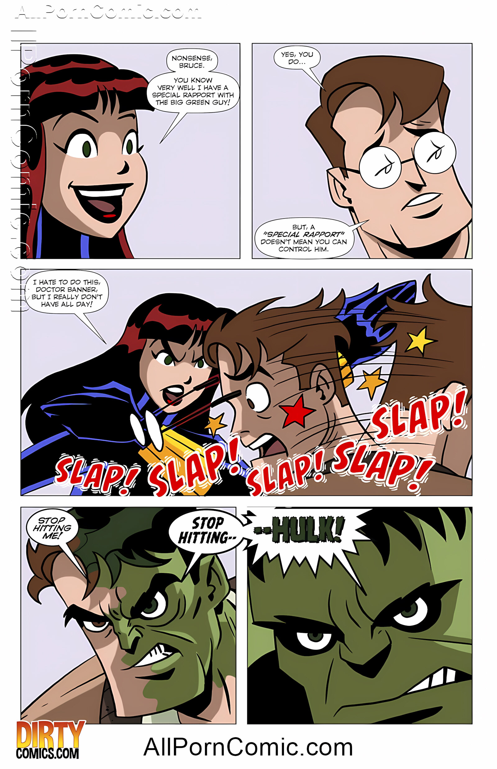 XXX Avengers [Dirty Comics], XXX Avengers 1, page 3 of 11