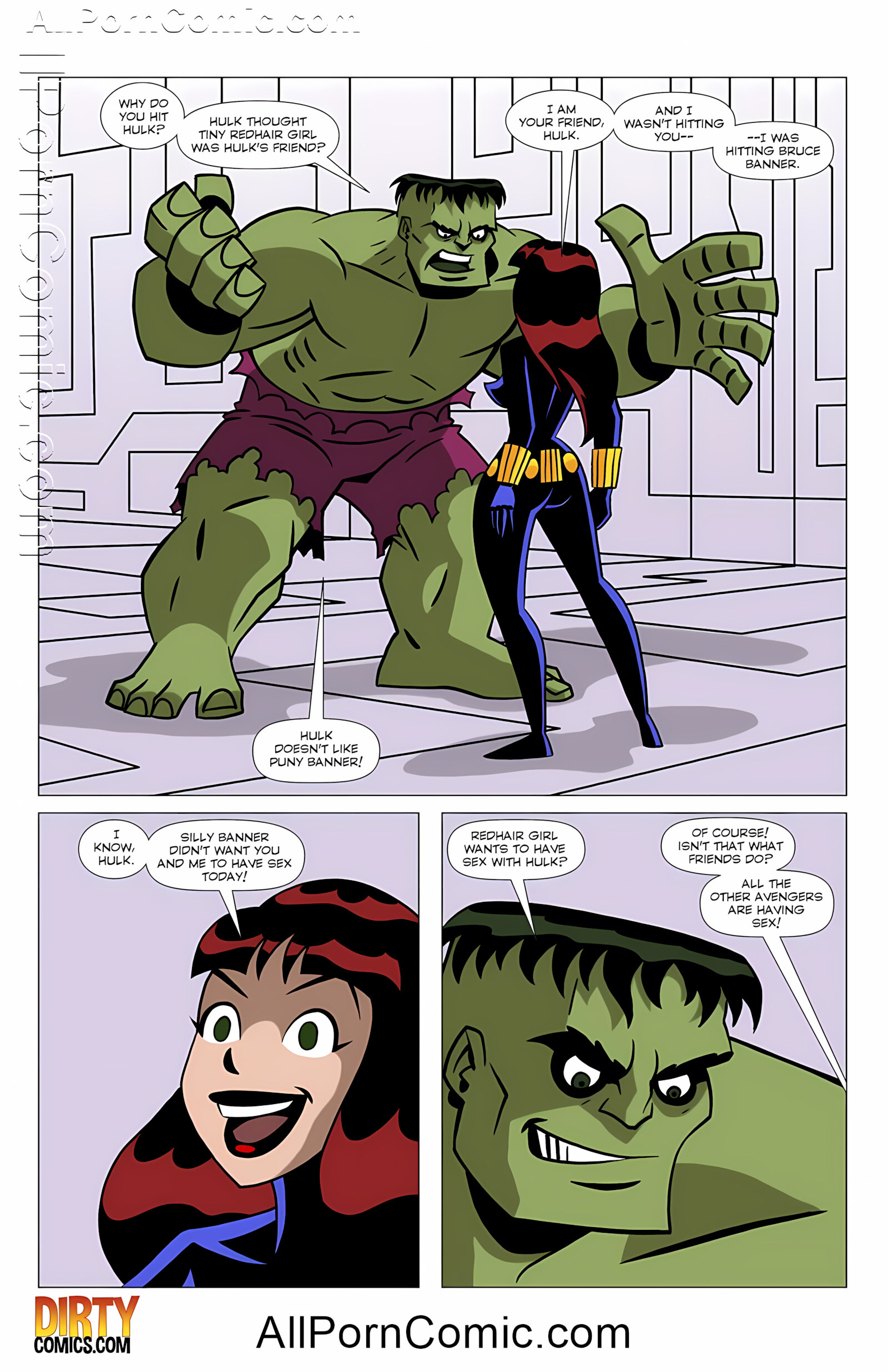 XXX Avengers [Dirty Comics], XXX Avengers 1, page 4 of 11