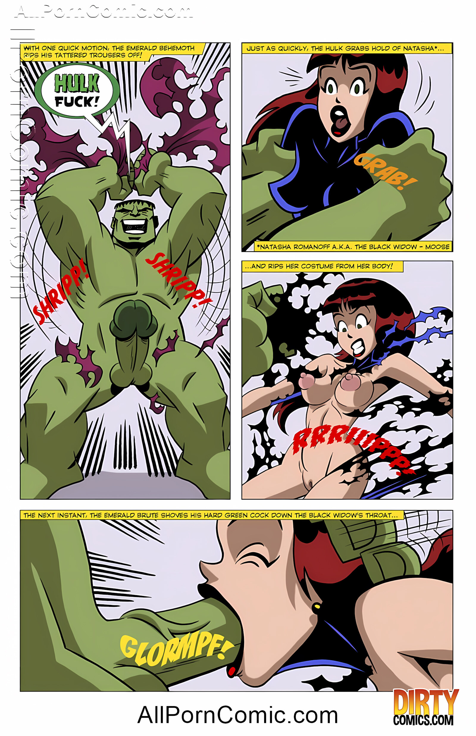 XXX Avengers [Dirty Comics], XXX Avengers 1, page 5 of 11