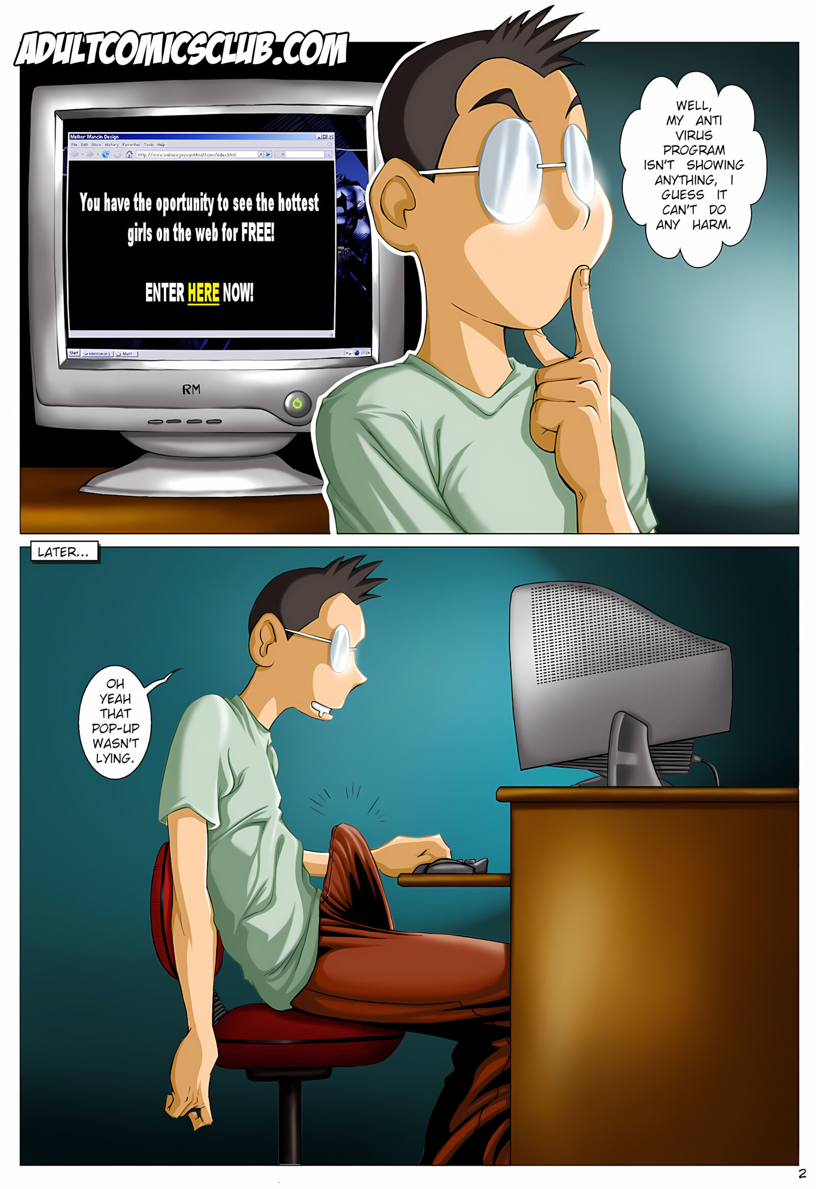 A Geek’s Life [Romulo Melkor Mancin], A Geek’s Life, page 2 of 20