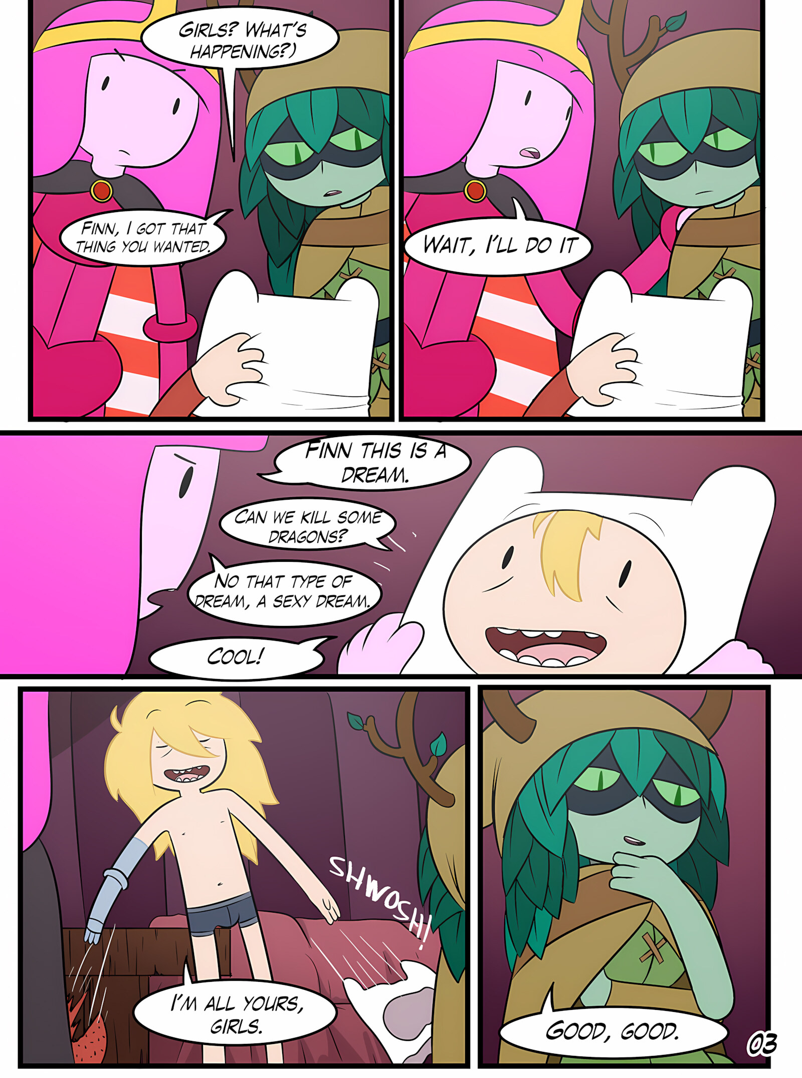 Before the War [Inker Shike], Before the War, page 3 of 10