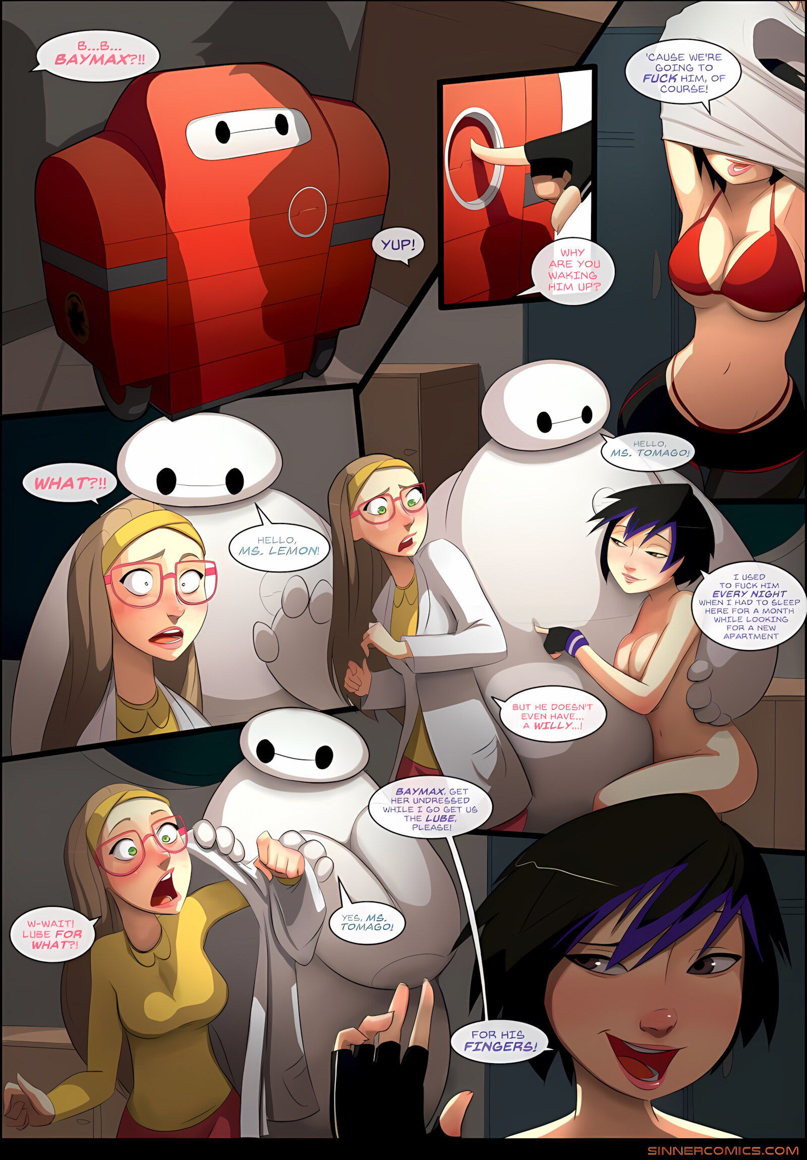 Big Sloppy Fingers [SillyGirl], Big Sloppy Fingers, page 3 of 11