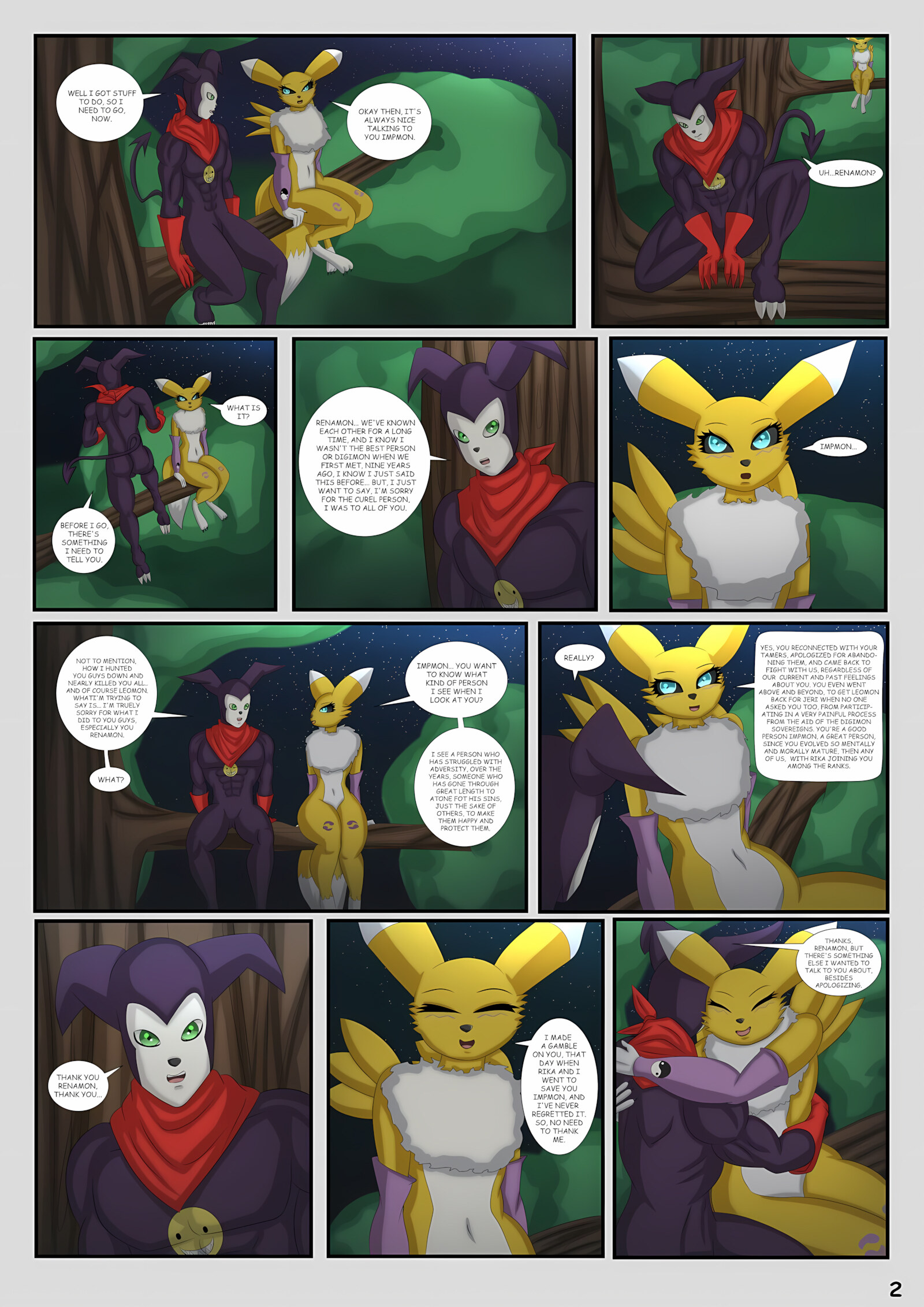 Biomerge Deviancy (Digimon) [Magnificent Sexy Gals], Biomerge Deviancy, page 3 of 19