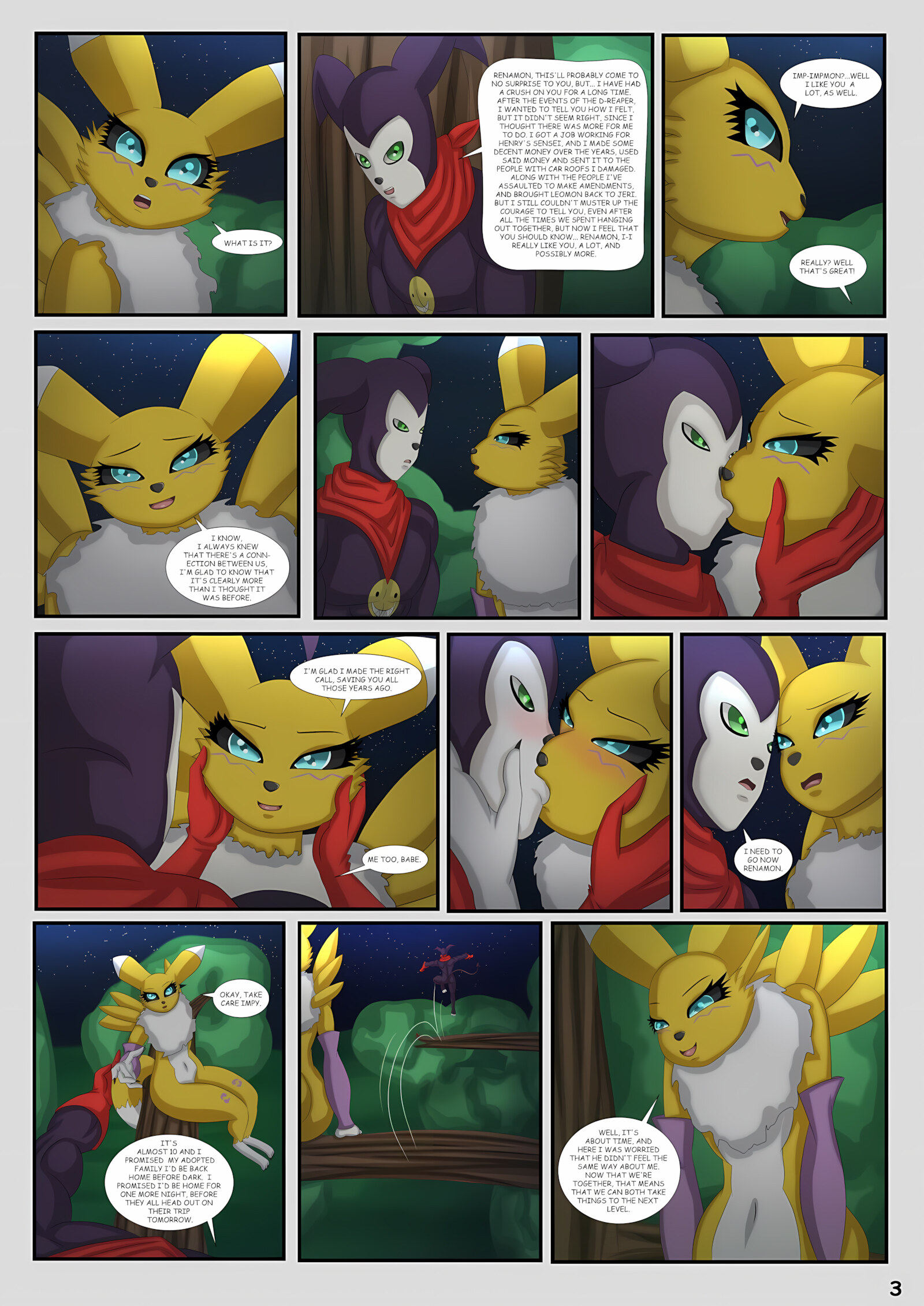 Biomerge Deviancy (Digimon) [Magnificent Sexy Gals], Biomerge Deviancy, page 4 of 19