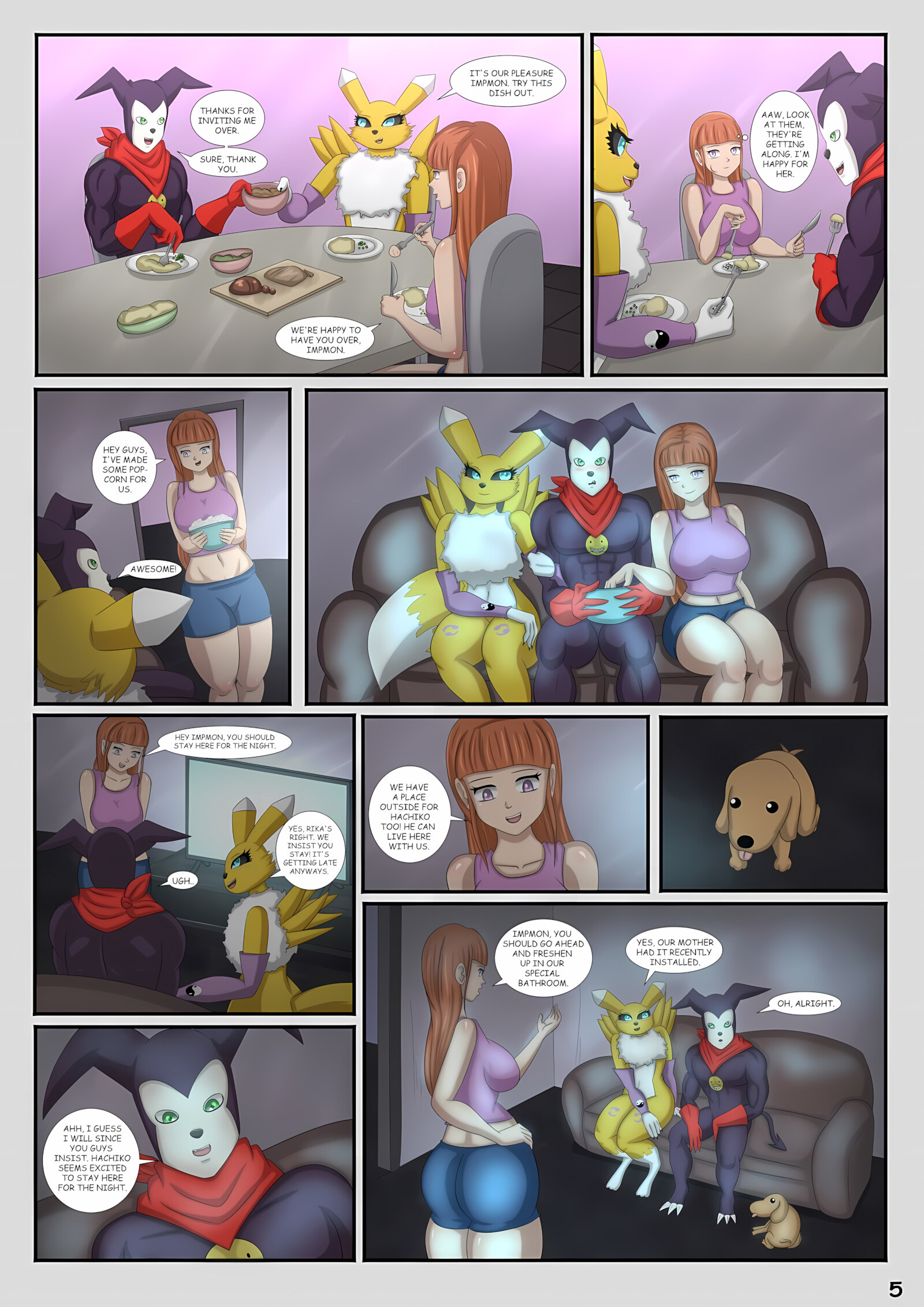 Biomerge Deviancy (Digimon) [Magnificent Sexy Gals], Biomerge Deviancy, page 7 of 19