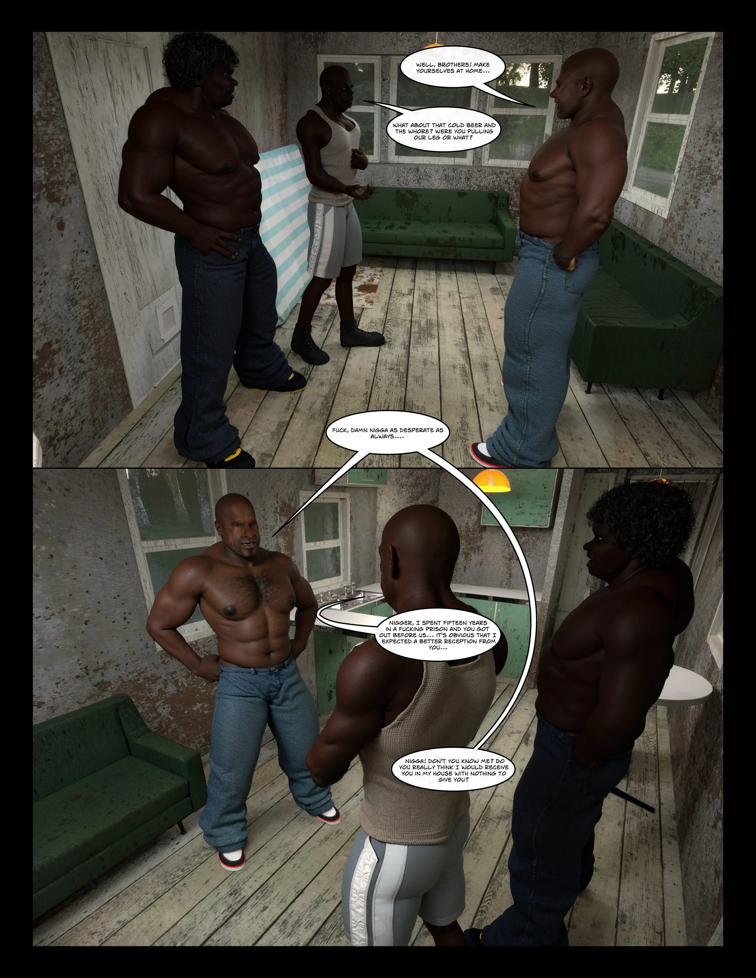 Black Takeover – The Ortega’s Chronicles [Moiarte3D], 5. Black Takeover- The Ortega's Chronicles Ch. 5, page 33 of 85