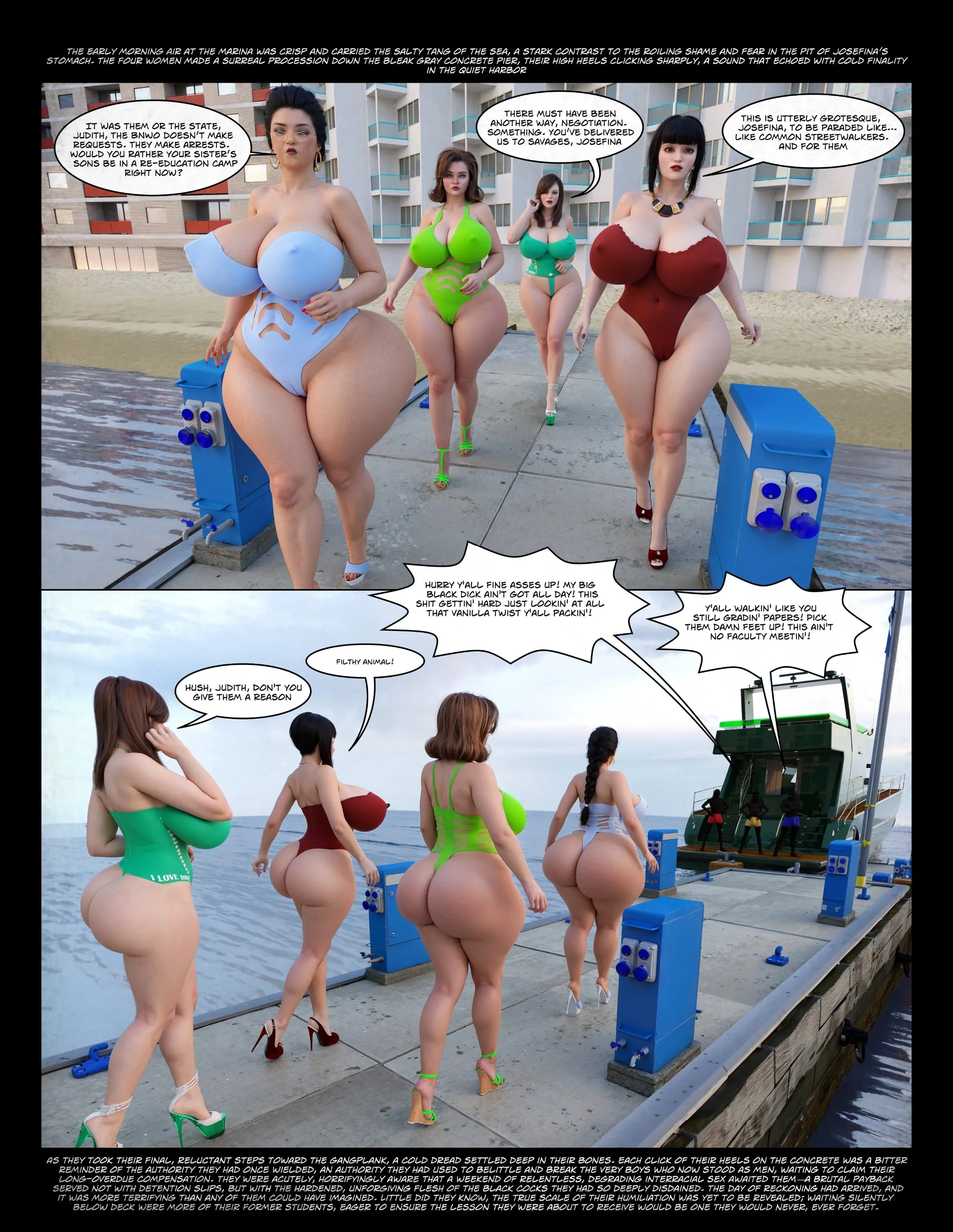 Black Takeover – The Ortega’s Chronicles [Moiarte3D], 5. Black Takeover- The Ortega's Chronicles Ch. 5, page 79 of 85