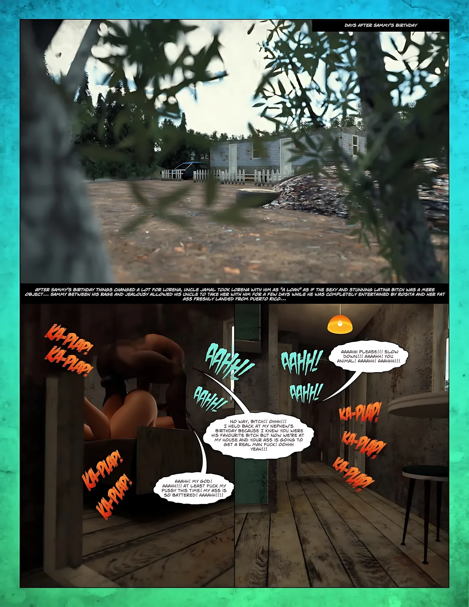 Black Takeover – The Ortega’s Chronicles [Moiarte3D], 4. Black Takeover- The Ortega's Chronicles Ch. 4, page 2 of 31