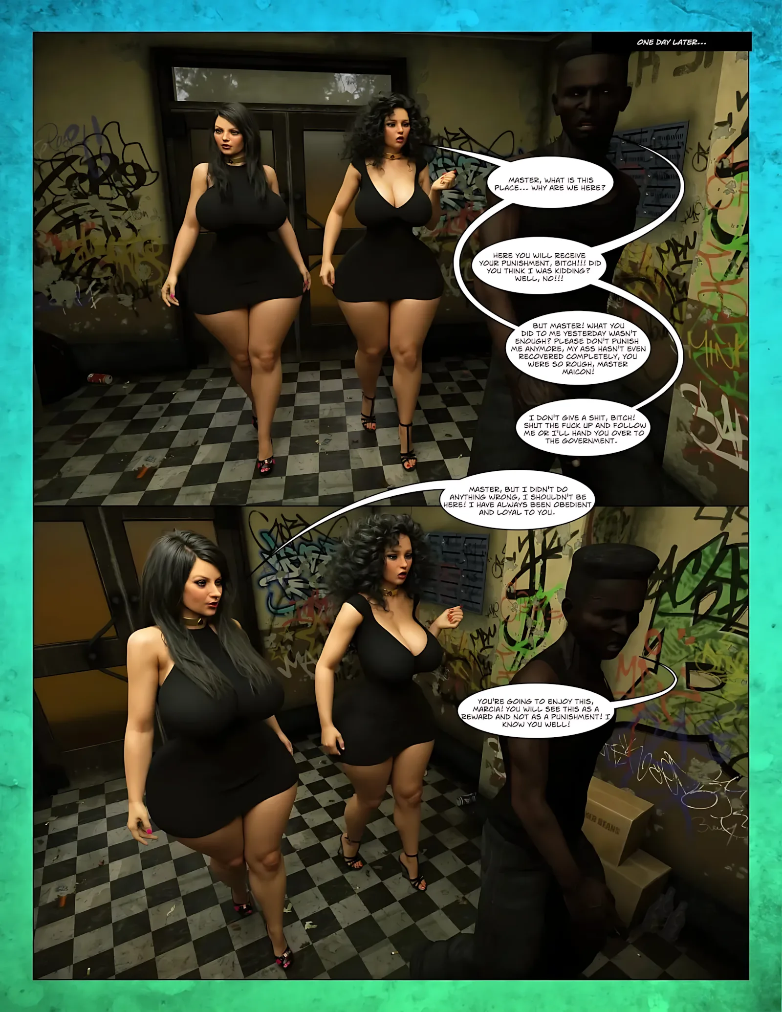 Black Takeover – The Ortega’s Chronicles [Moiarte3D], 4. Black Takeover- The Ortega's Chronicles Ch. 4, page 27 of 31