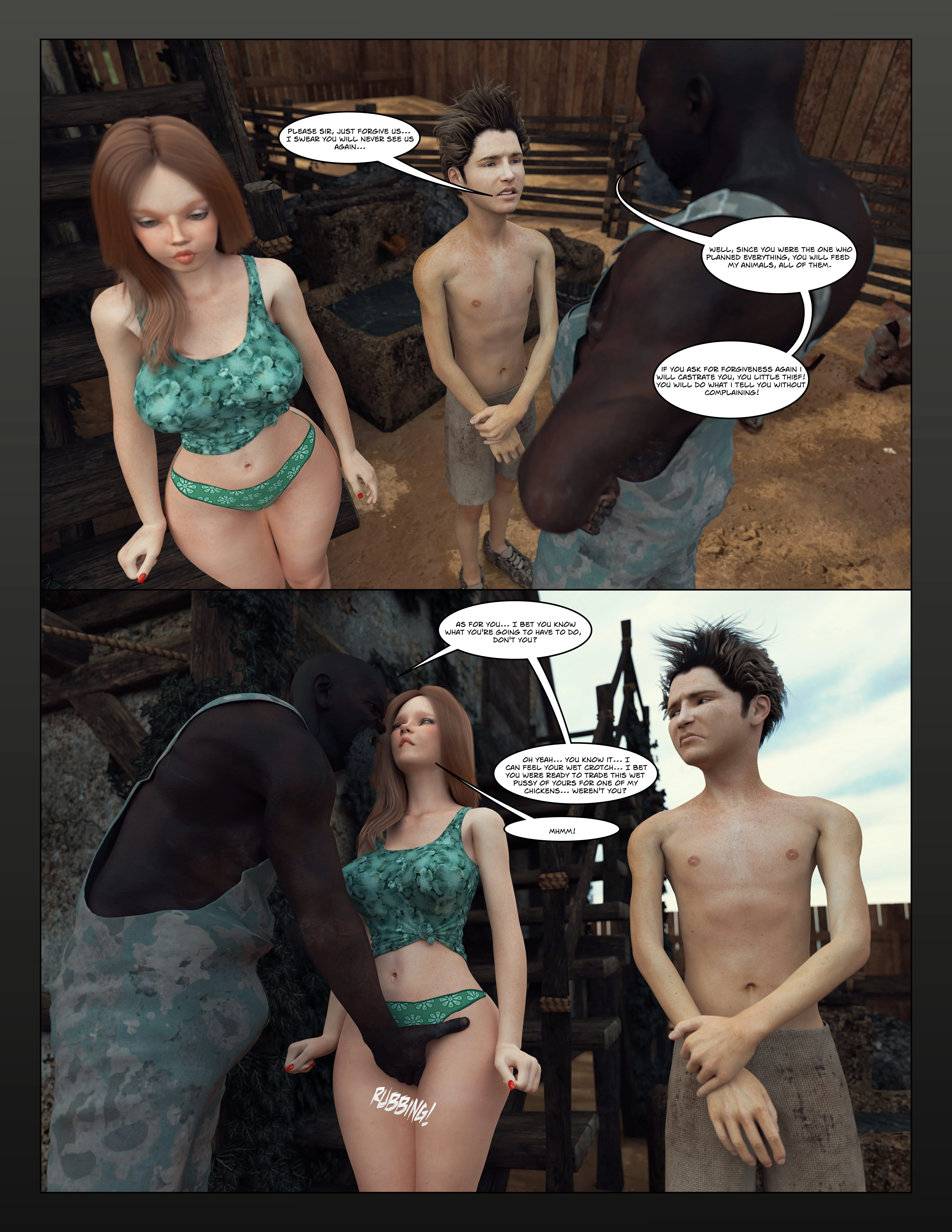 Black Takeover – The Ortega’s Chronicles [Moiarte3D], 3. Black Takeover- The Ortega's Chronicles Ch. 3, page 12 of 40