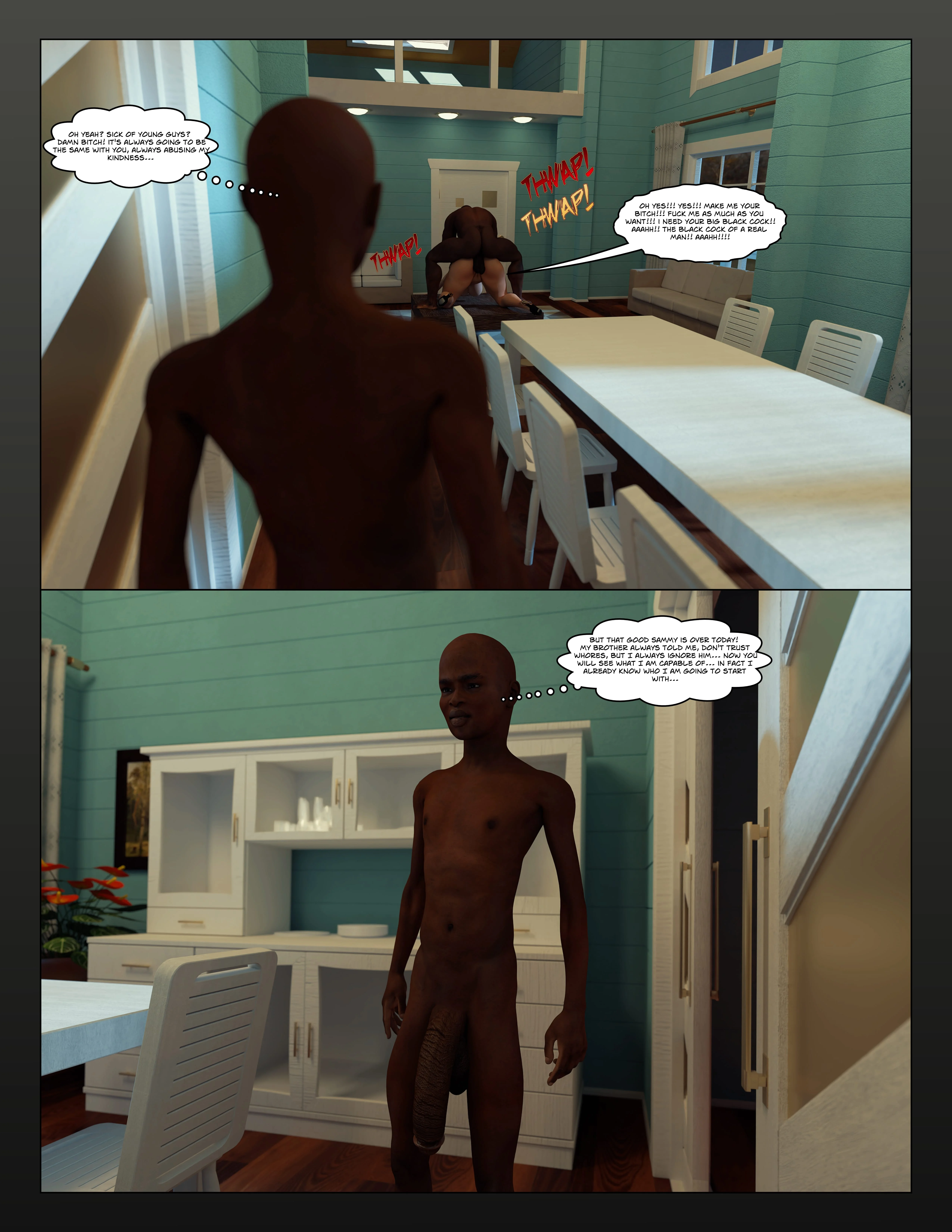 Black Takeover – The Ortega’s Chronicles [Moiarte3D], 3. Black Takeover- The Ortega's Chronicles Ch. 3, page 29 of 40