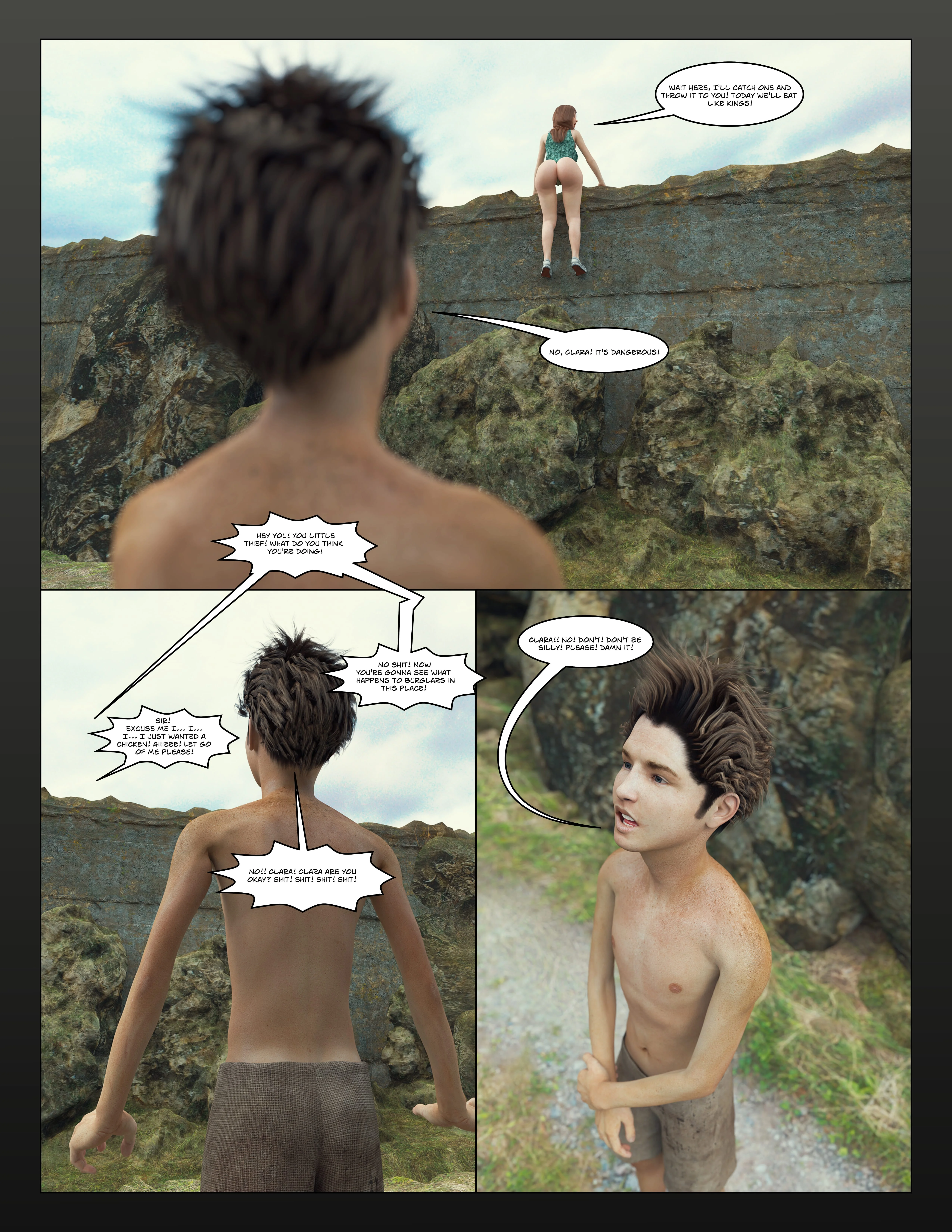 Black Takeover – The Ortega’s Chronicles [Moiarte3D], 3. Black Takeover- The Ortega's Chronicles Ch. 3, page 6 of 40