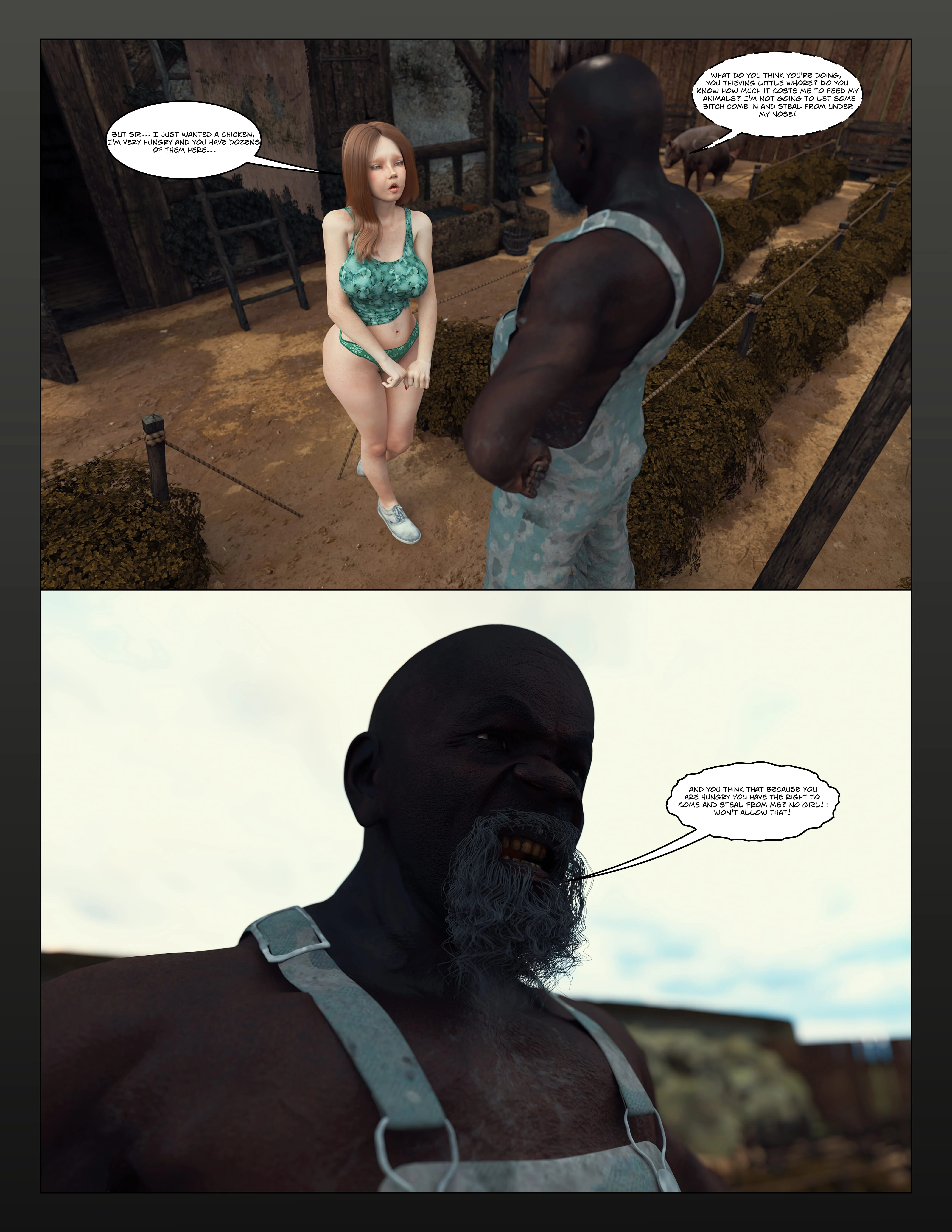 Black Takeover – The Ortega’s Chronicles [Moiarte3D], 3. Black Takeover- The Ortega's Chronicles Ch. 3, page 7 of 40
