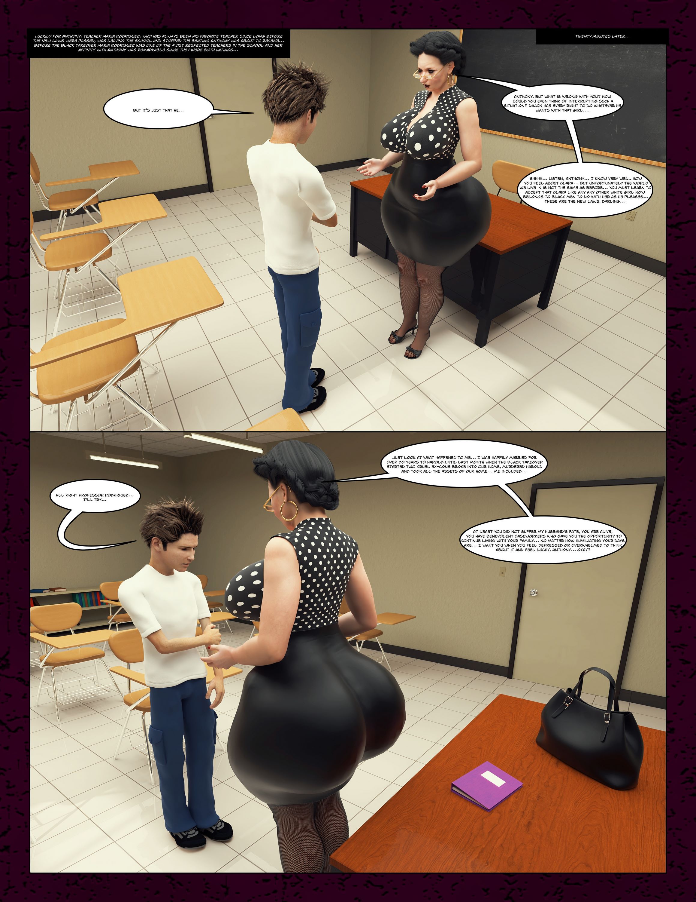 Black Takeover – The Ortega’s Chronicles [Moiarte3D], 1. Black Takeover- The Ortega's Chronicles Ch. 1, page 6 of 28