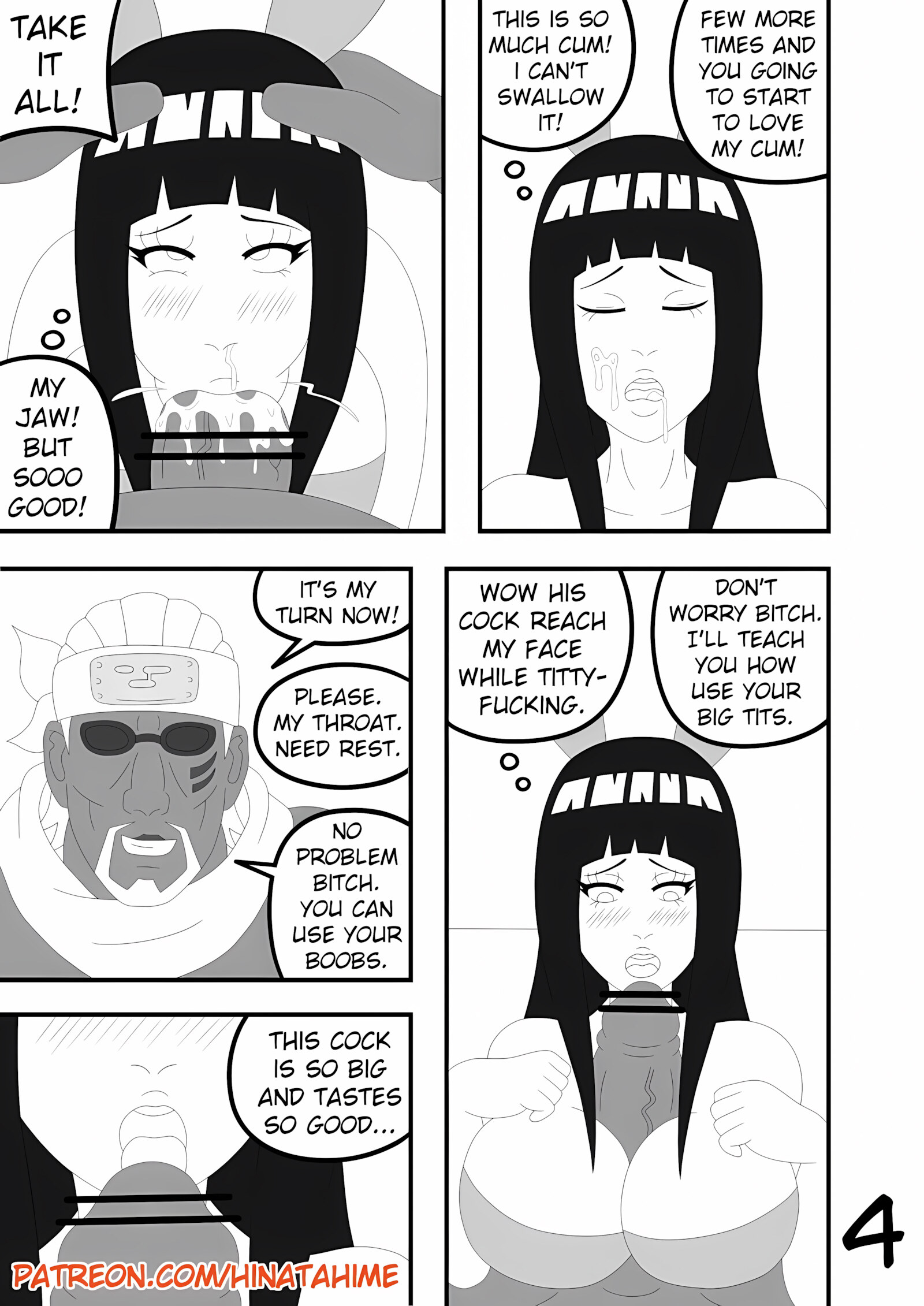 Blacked Bunny – Naruto [Hinata-hime], Blacked Bunny - Naruto, page 6 of 6