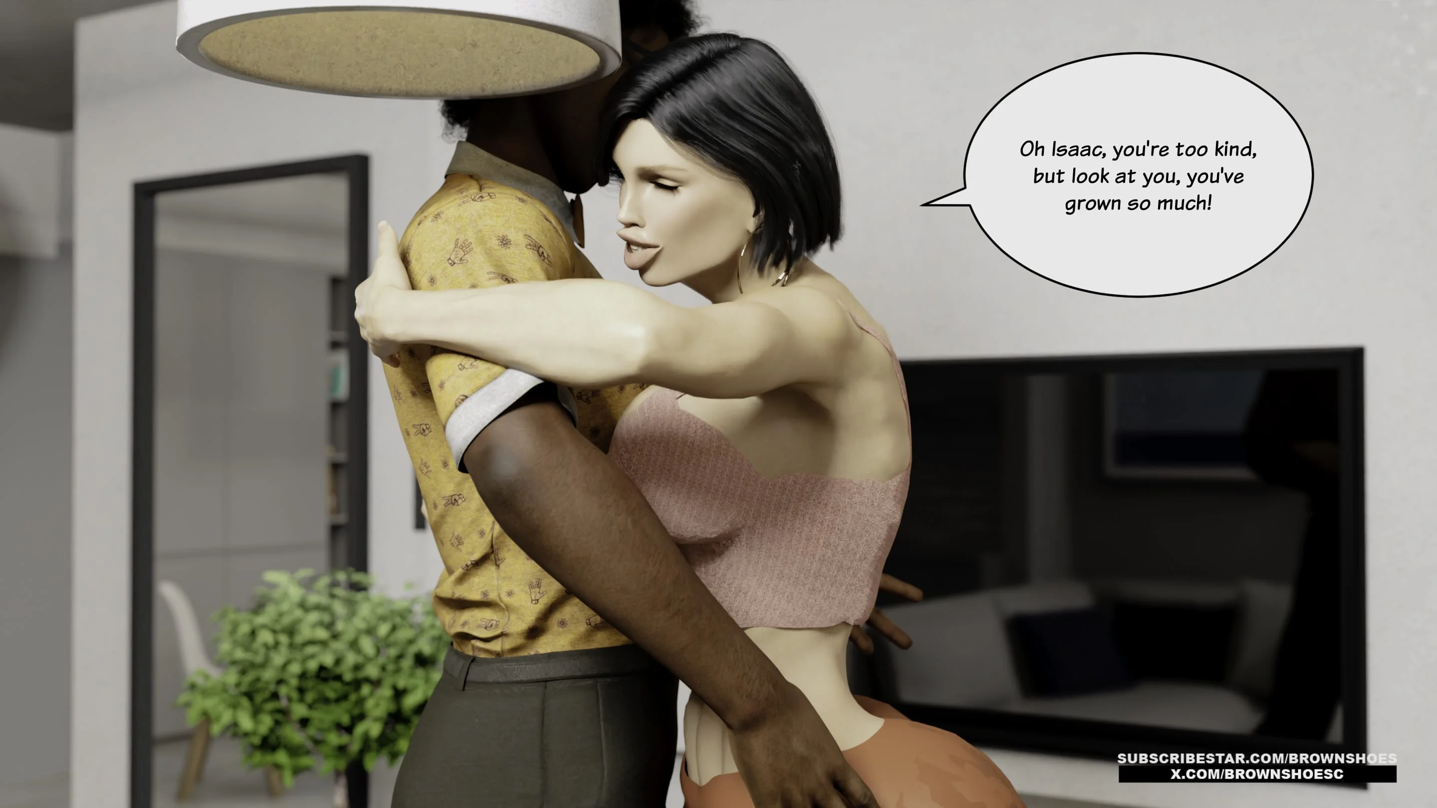 Blacked Home 11-12 [Brown Shoes], Blacked Home 13, page 15 of 84