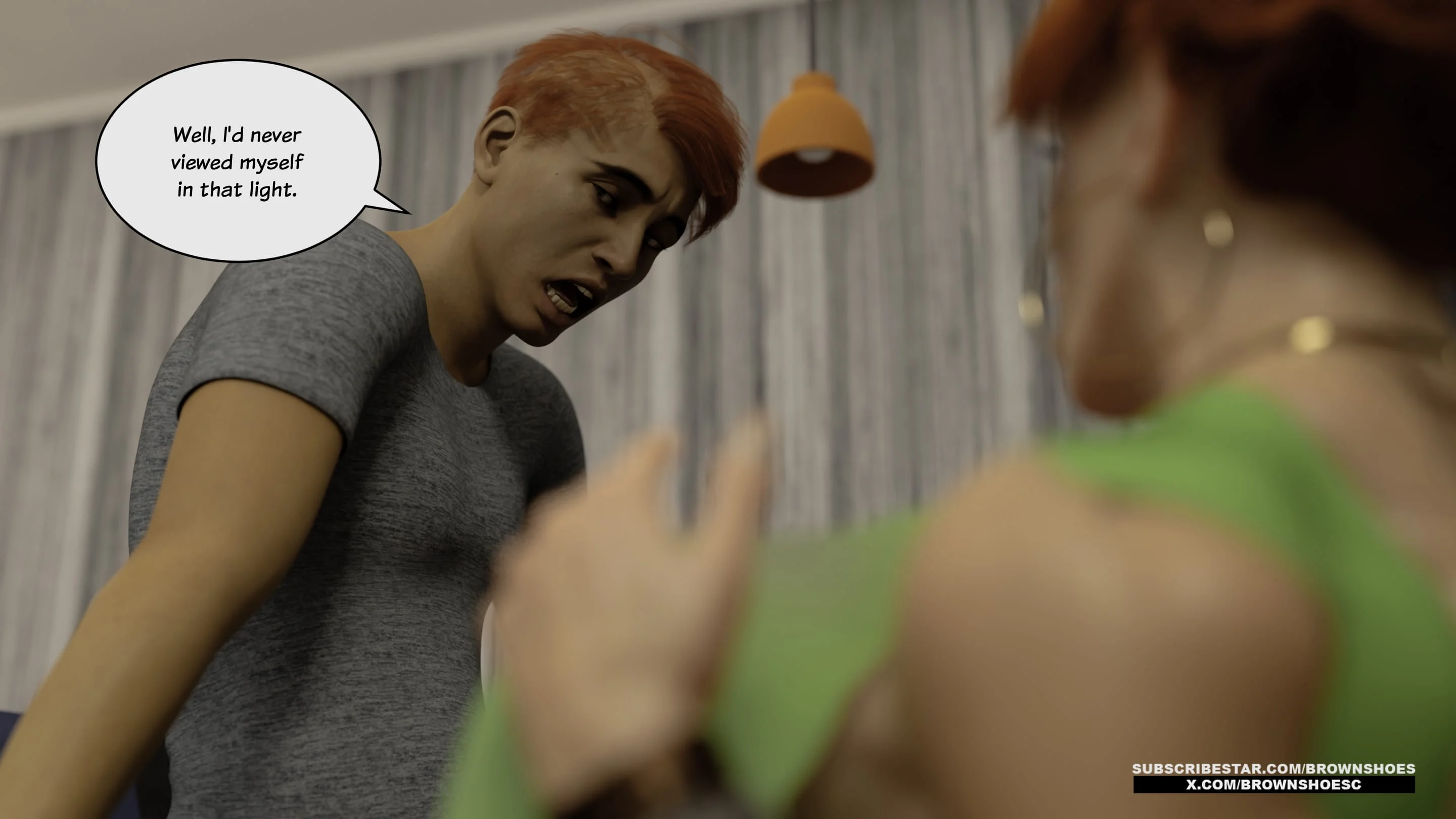 Blacked Home 11-12 [Brown Shoes], Blacked Home 13, page 38 of 84