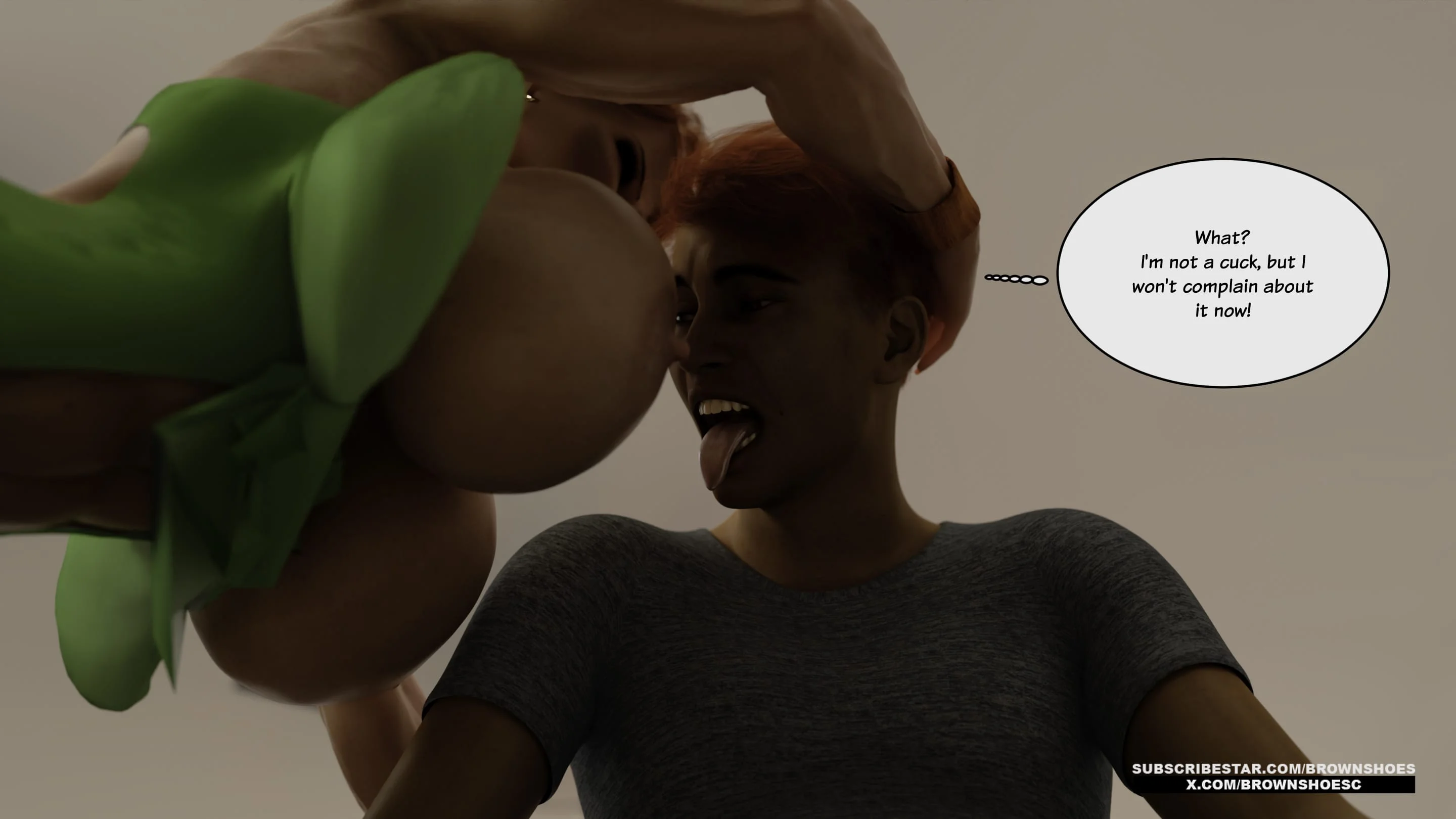 Blacked Home 11-12 [Brown Shoes], Blacked Home 13, page 40 of 84