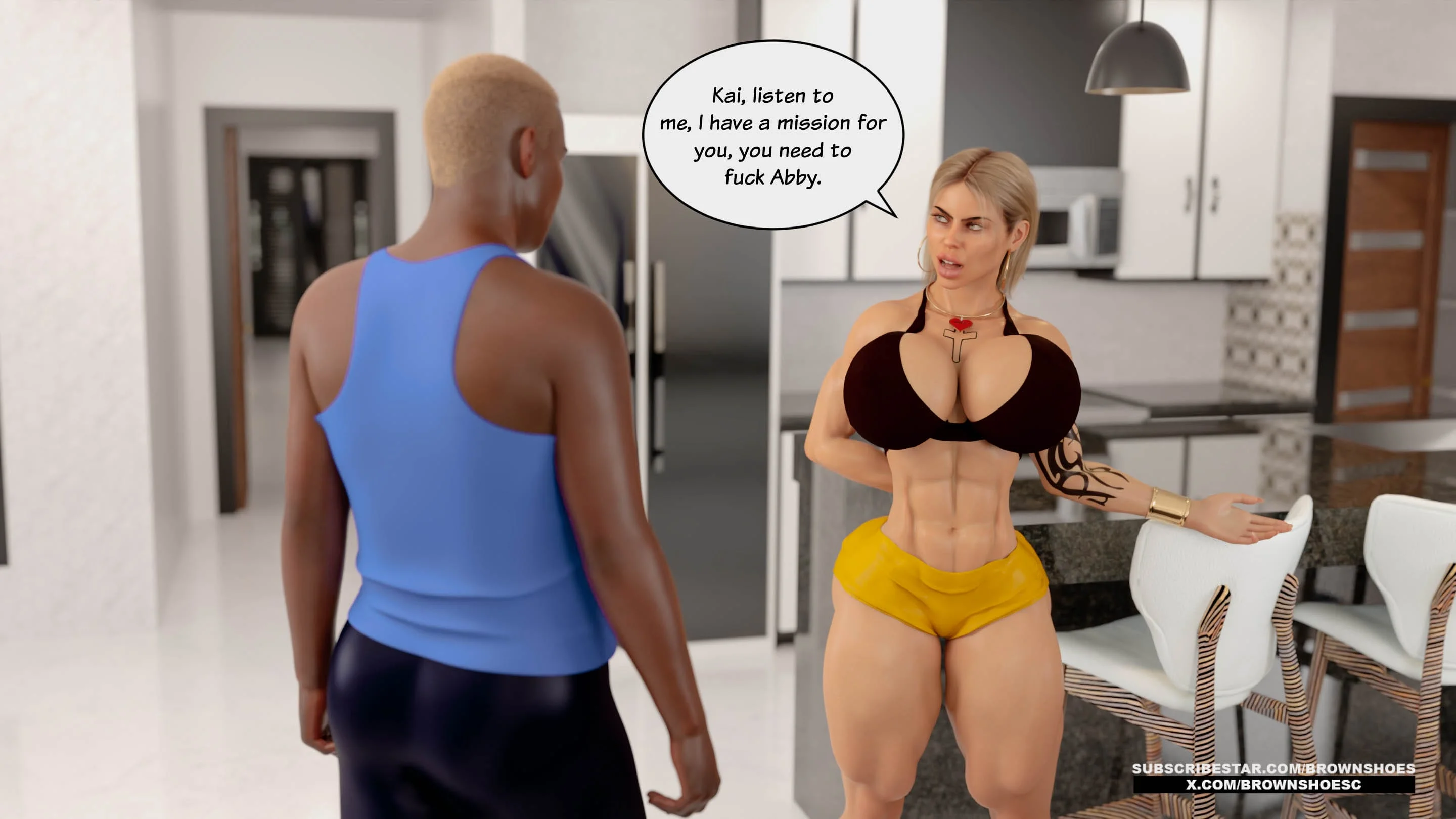 Blacked Home 11-12 [Brown Shoes], Blacked Home 12, page 13 of 169